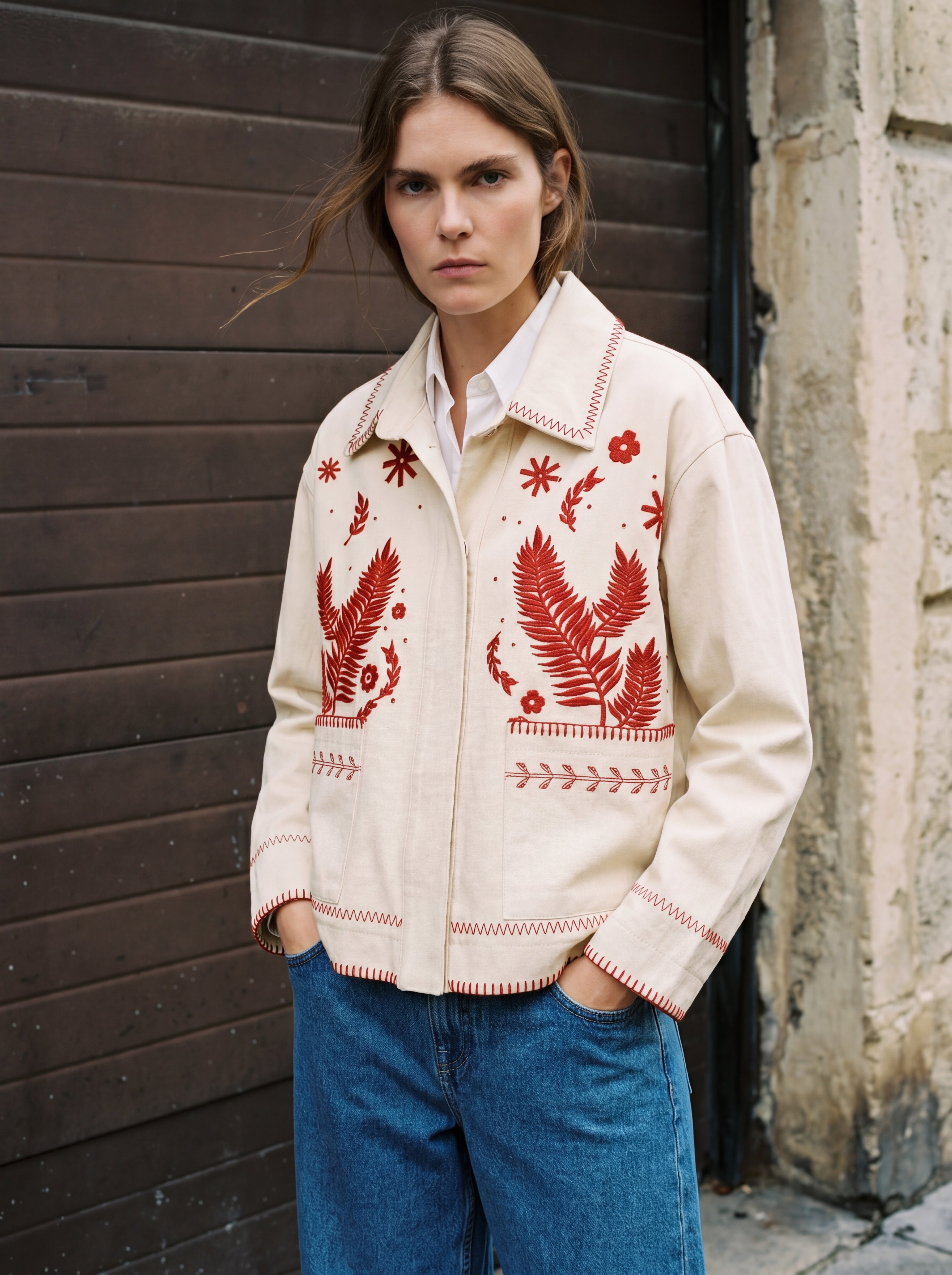 DAISY NAKIŞLI CEKET