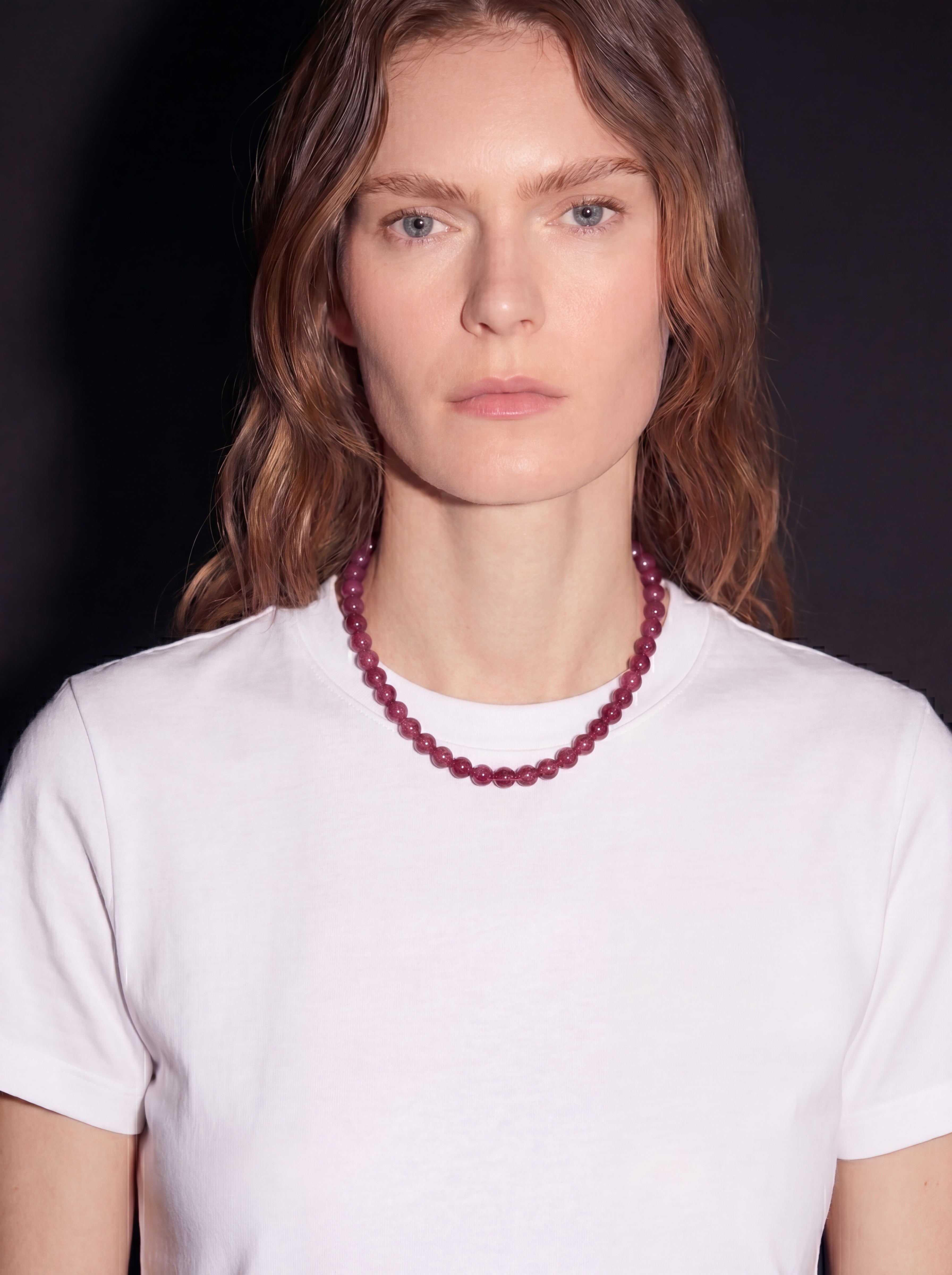 ROSE SAUVAGE KOLYE