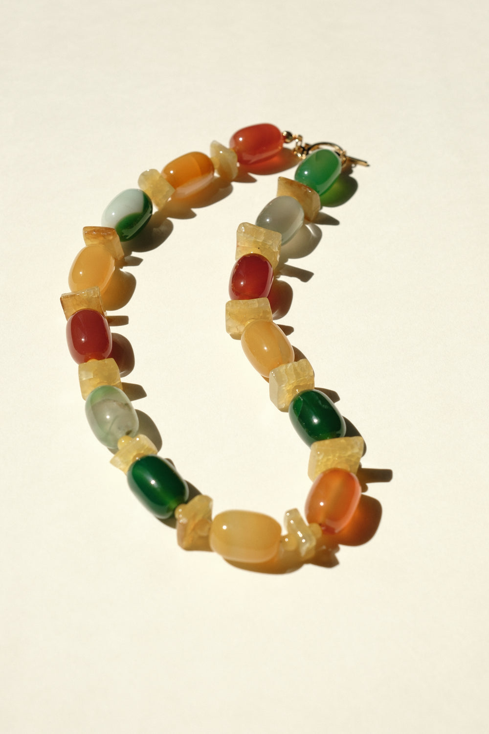 MATIERE ROUGE CORAL NECKLACE