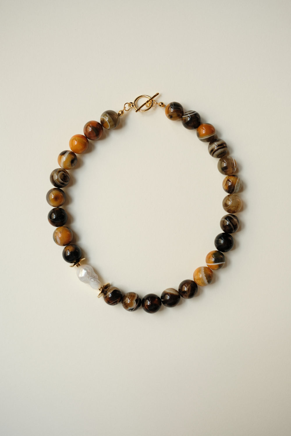 MATIERE ROUGE CORAL NECKLACE