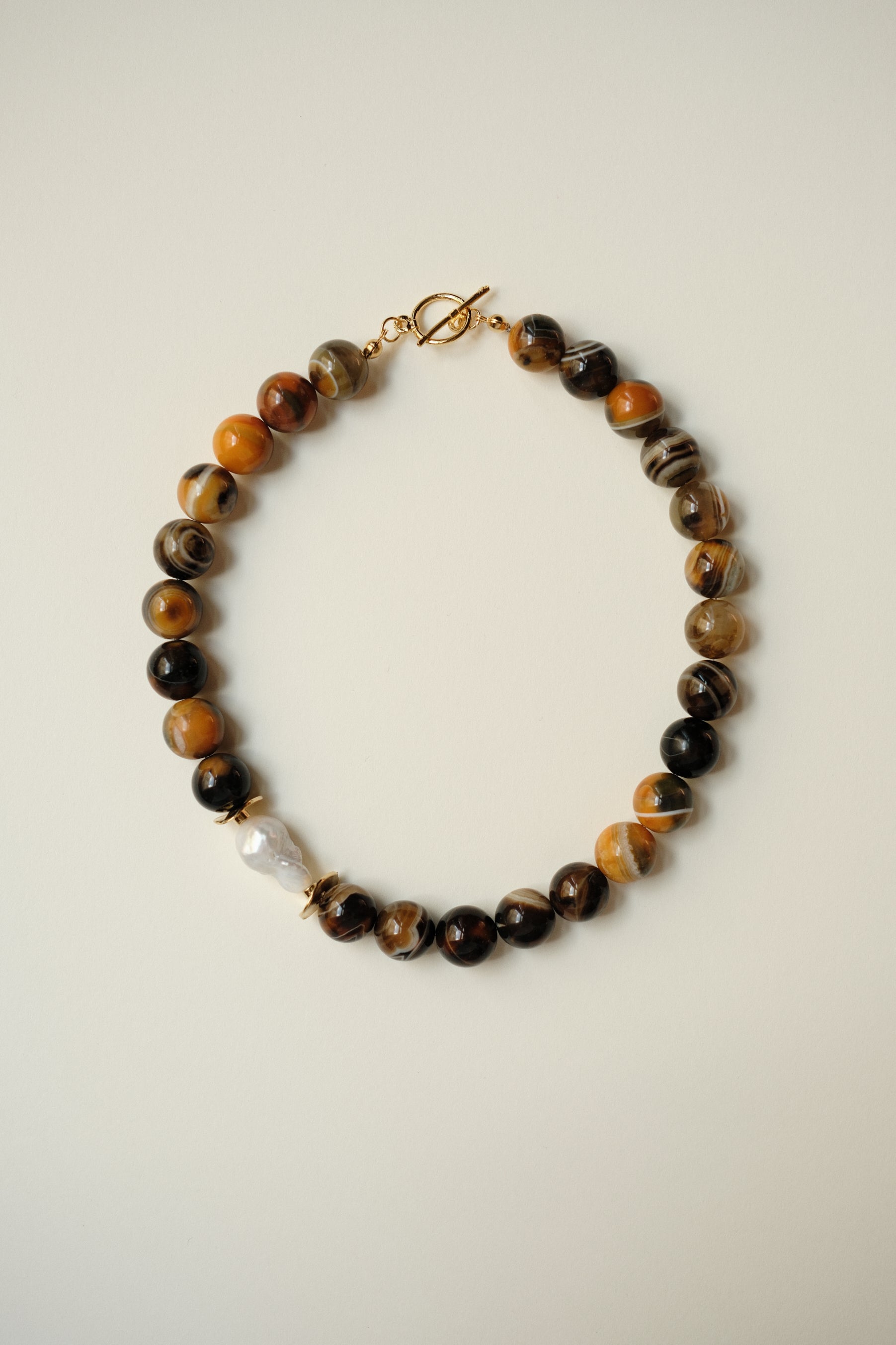 MATIERE ROUGE CORAL NECKLACE