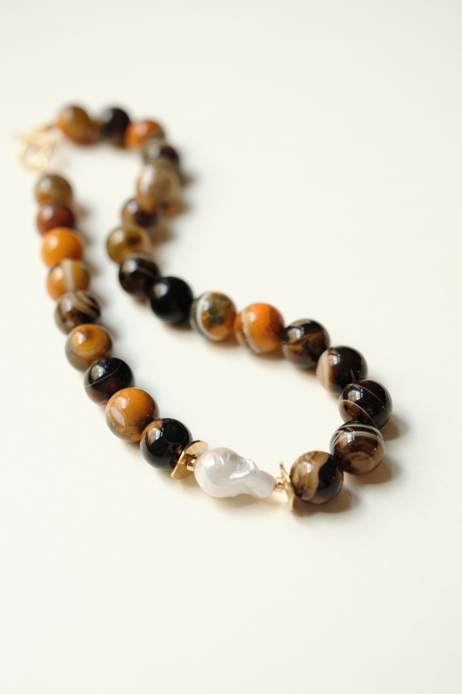 MATIERE ROUGE CORAL NECKLACE