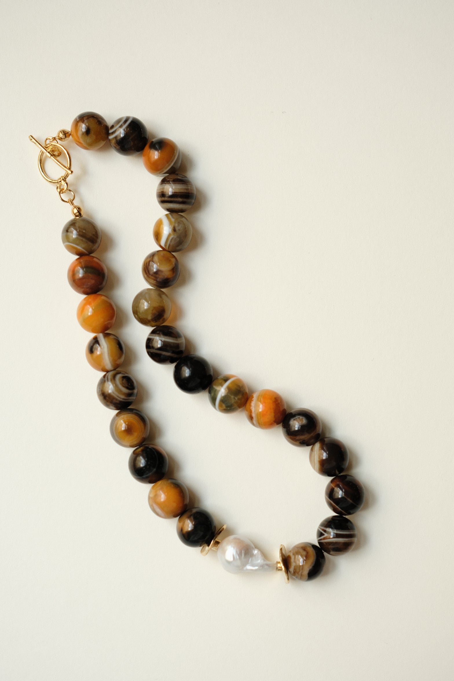 MATIERE ROUGE CORAL NECKLACE