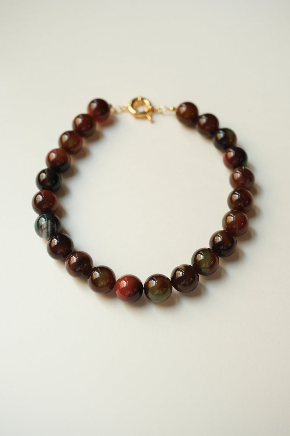MATIERE ROUGE CORAL NECKLACE