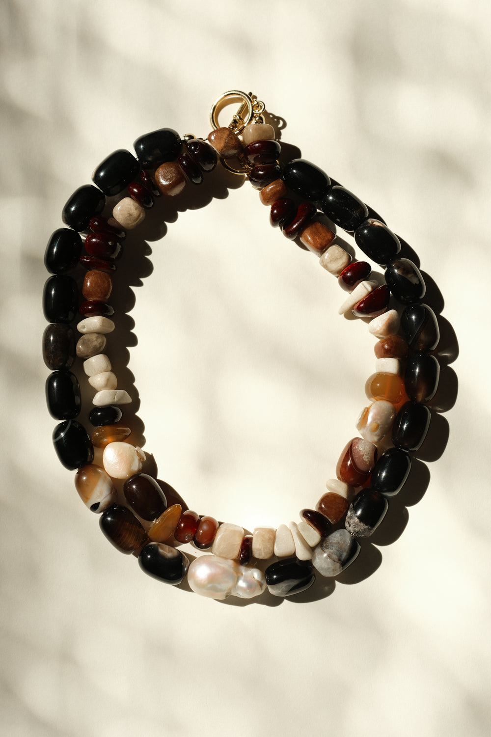 MATIERE ROUGE CORAL NECKLACE