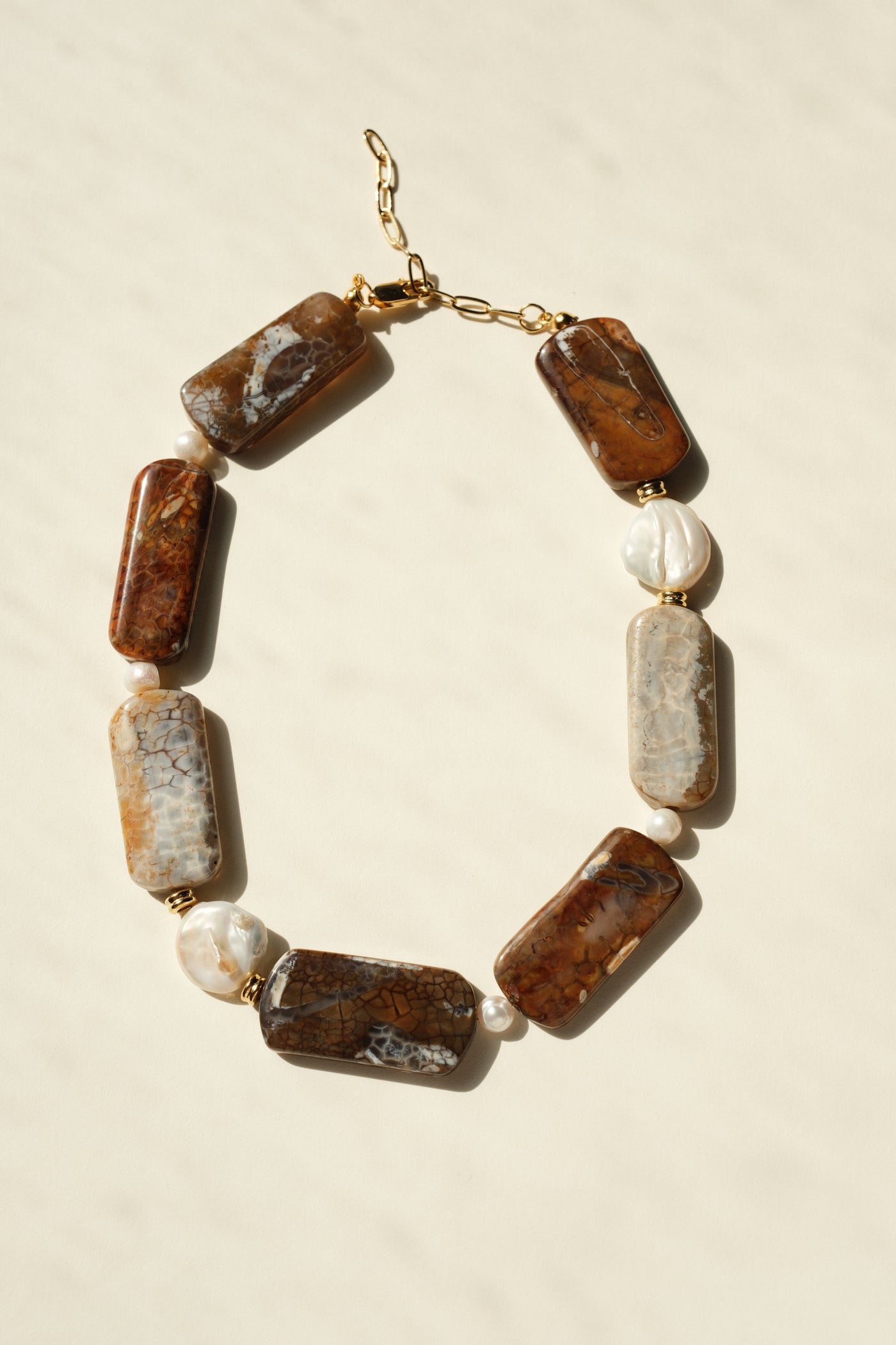 MATIERE ROUGE CORAL NECKLACE