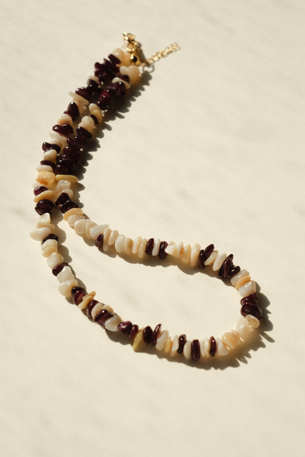 MATIERE ROUGE CORAL NECKLACE
