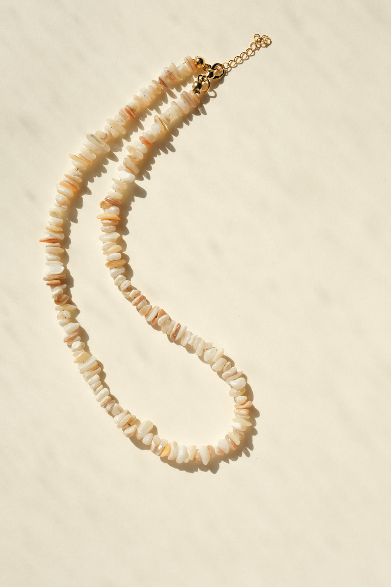 MATIERE ROUGE CORAL NECKLACE