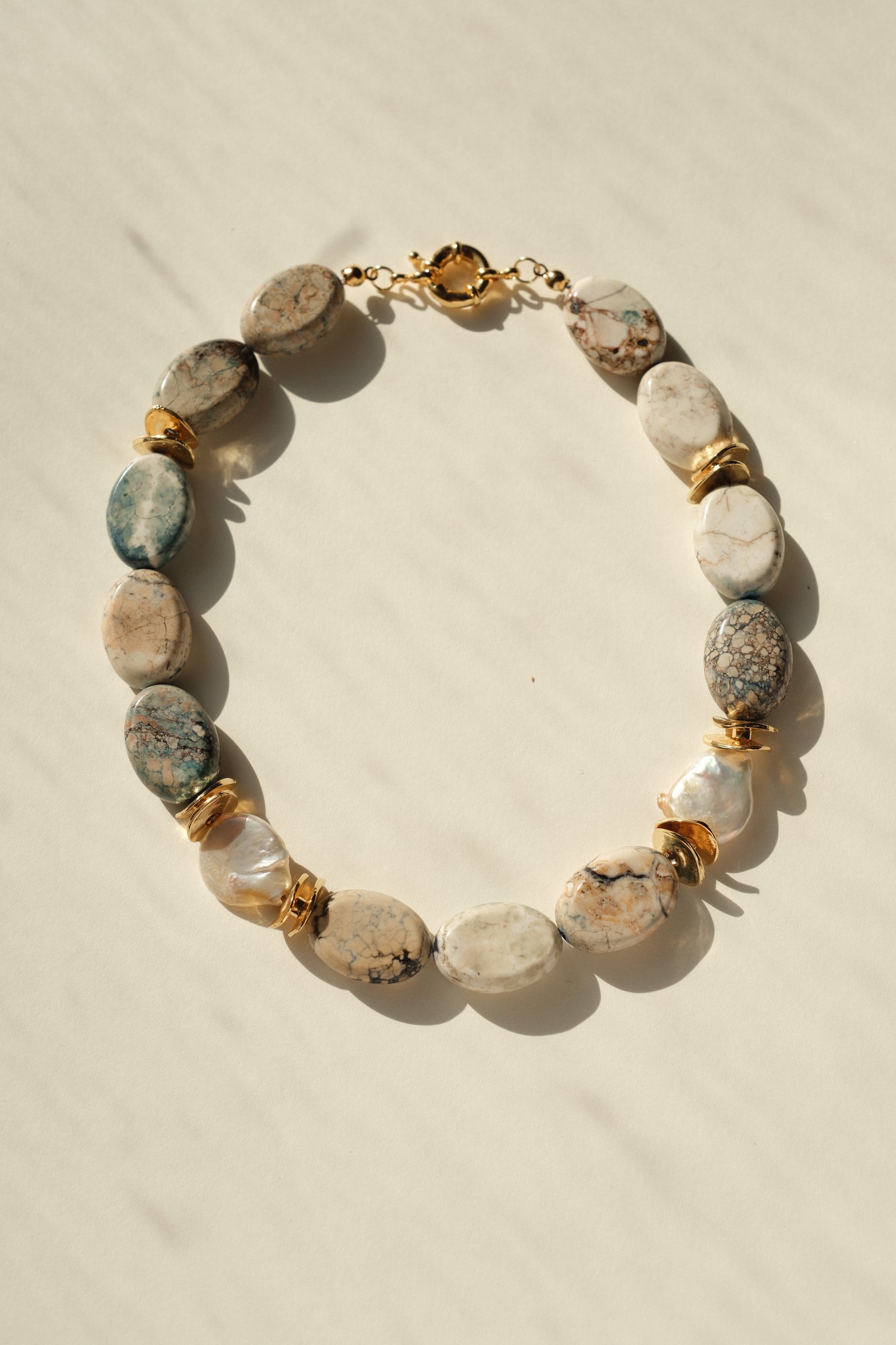 MATIERE ROUGE CORAL NECKLACE
