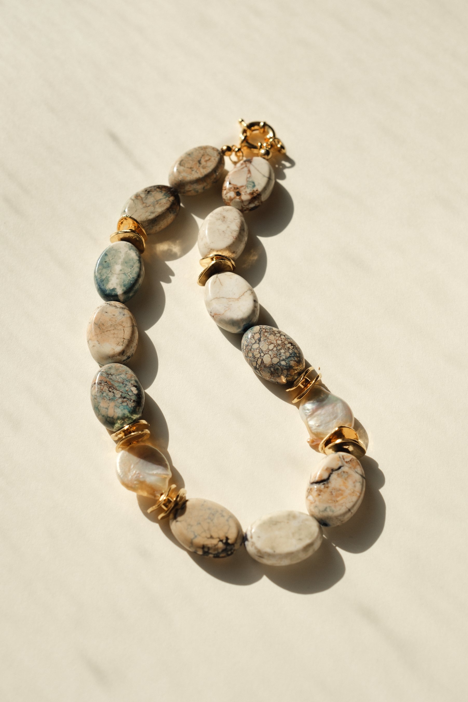 MATIERE ROUGE CORAL NECKLACE