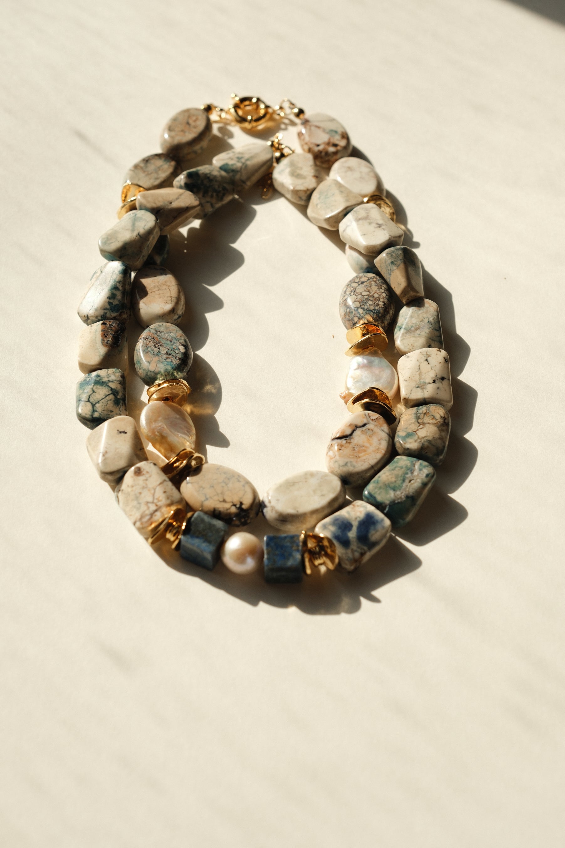 MATIERE ROUGE CORAL NECKLACE