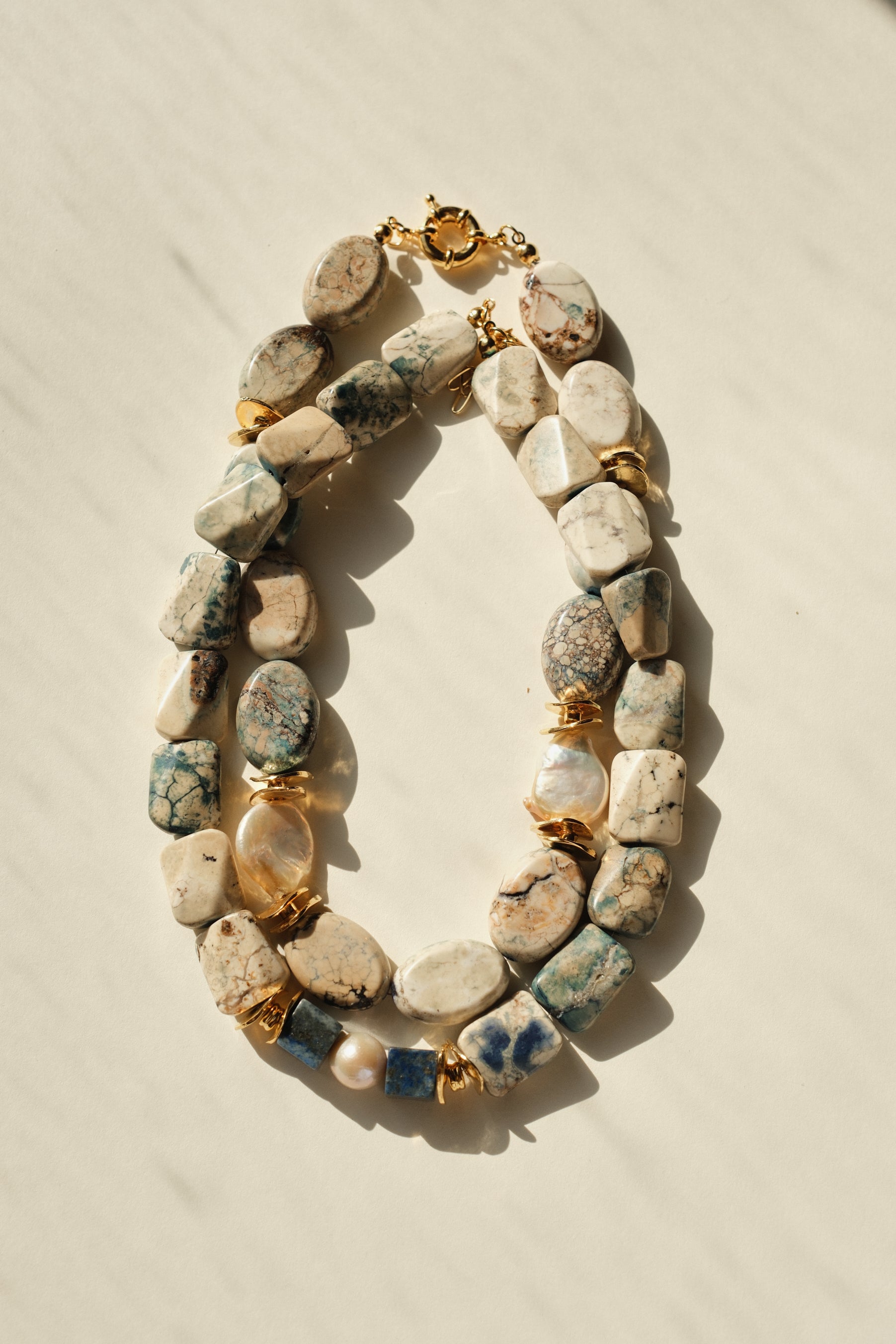 MATIERE ROUGE CORAL NECKLACE