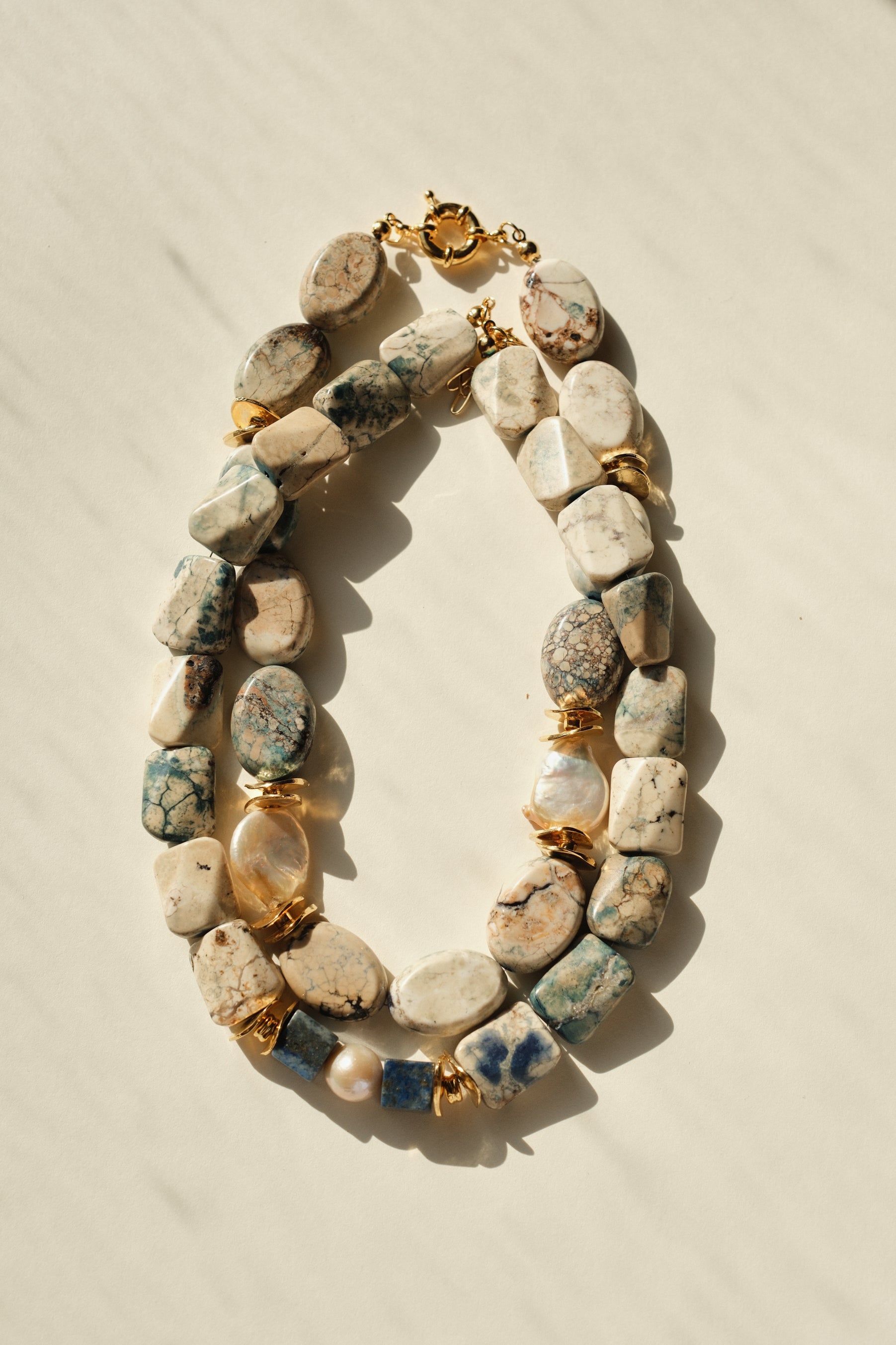 MATIERE ROUGE CORAL NECKLACE