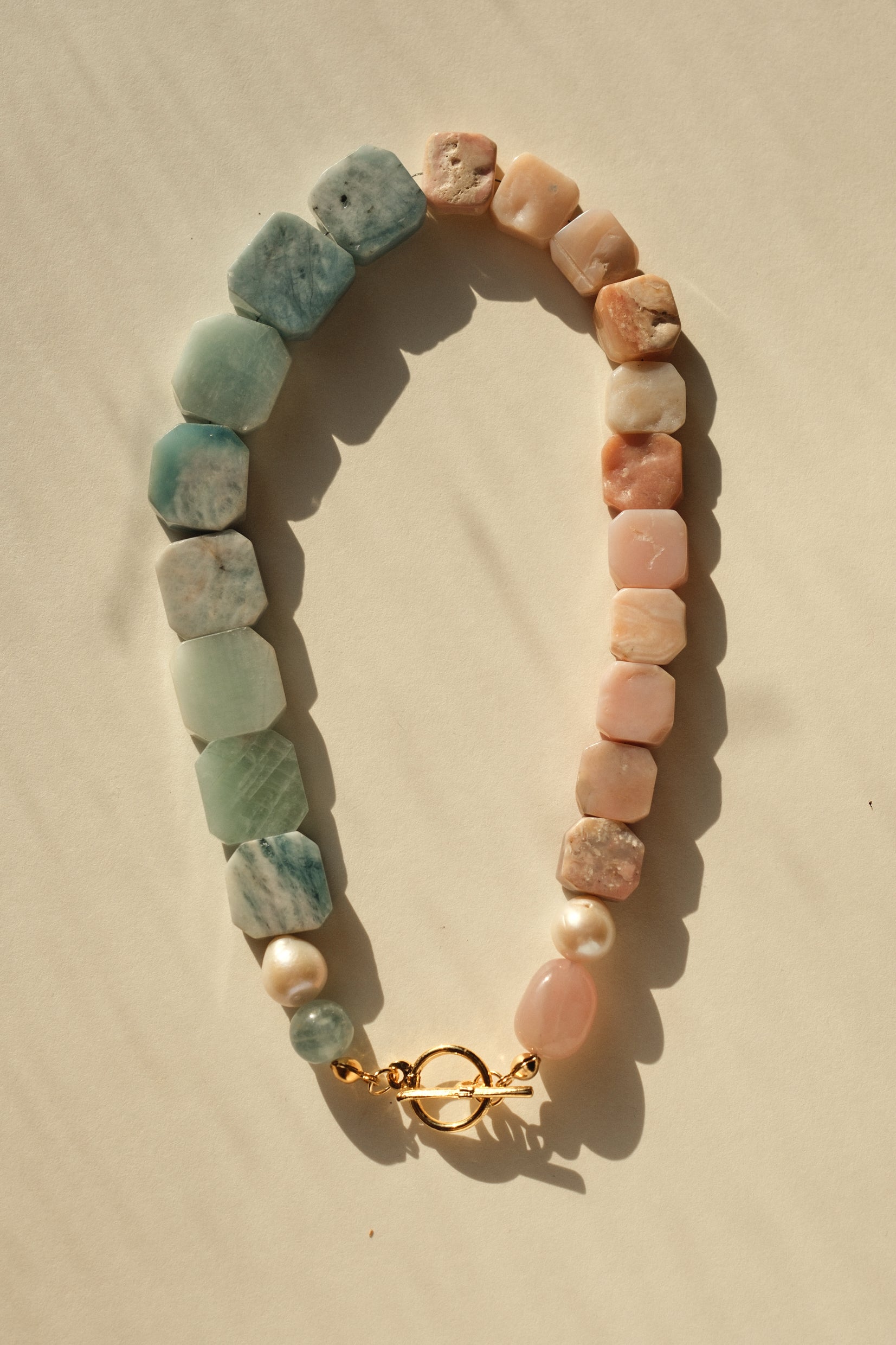 MATIERE ROUGE CORAL NECKLACE
