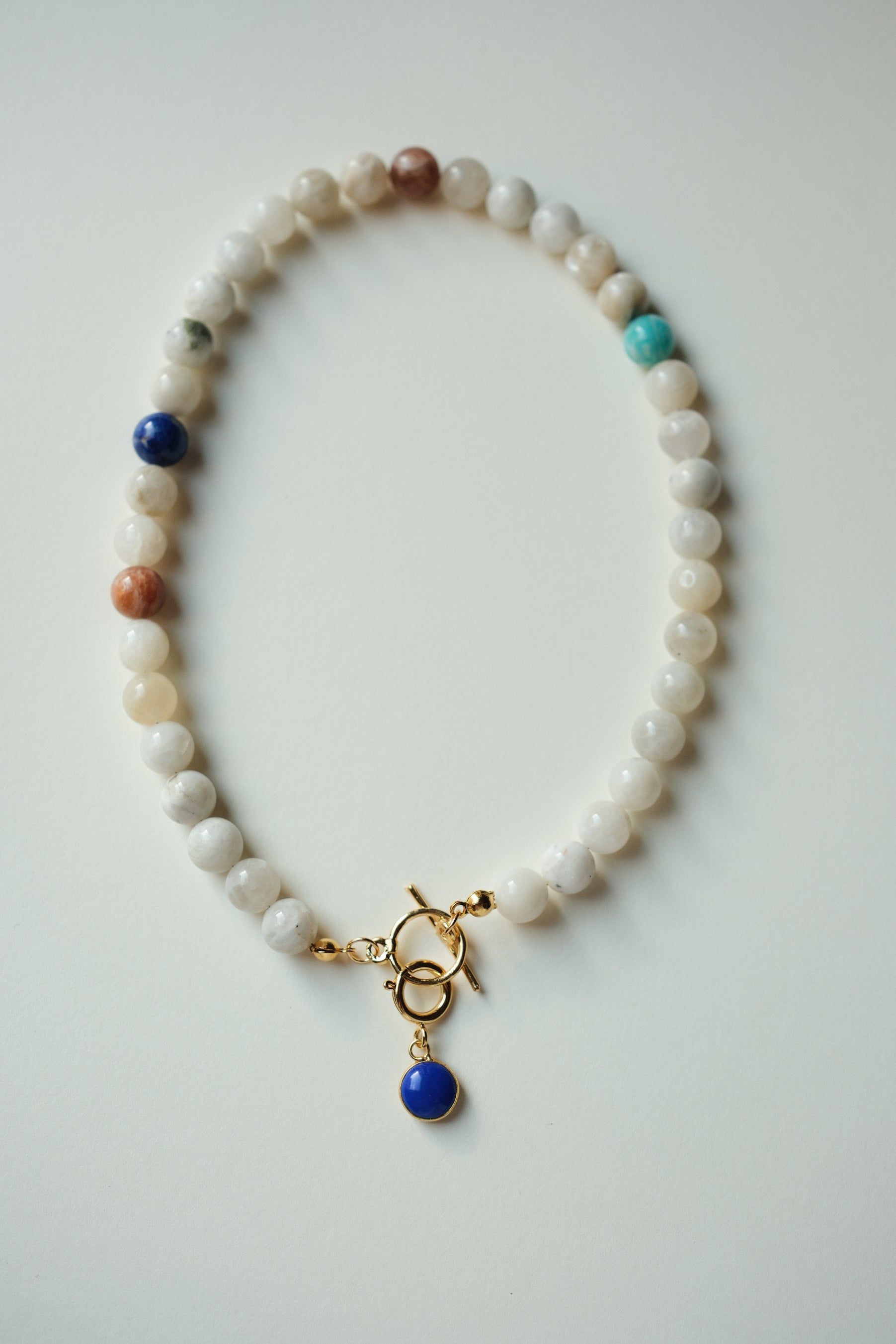 MATIERE ROUGE CORAL NECKLACE