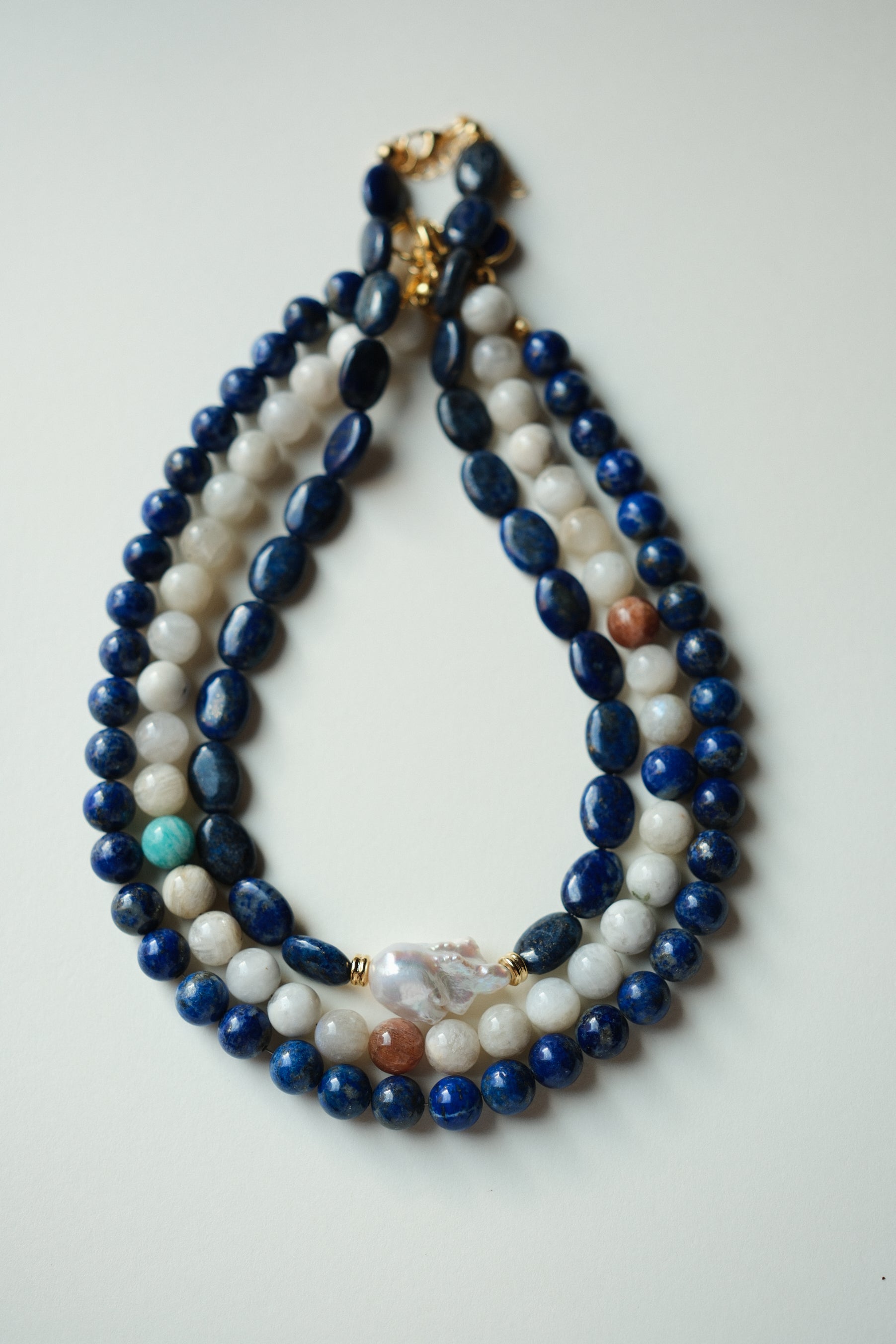 MATIERE ROUGE CORAL NECKLACE