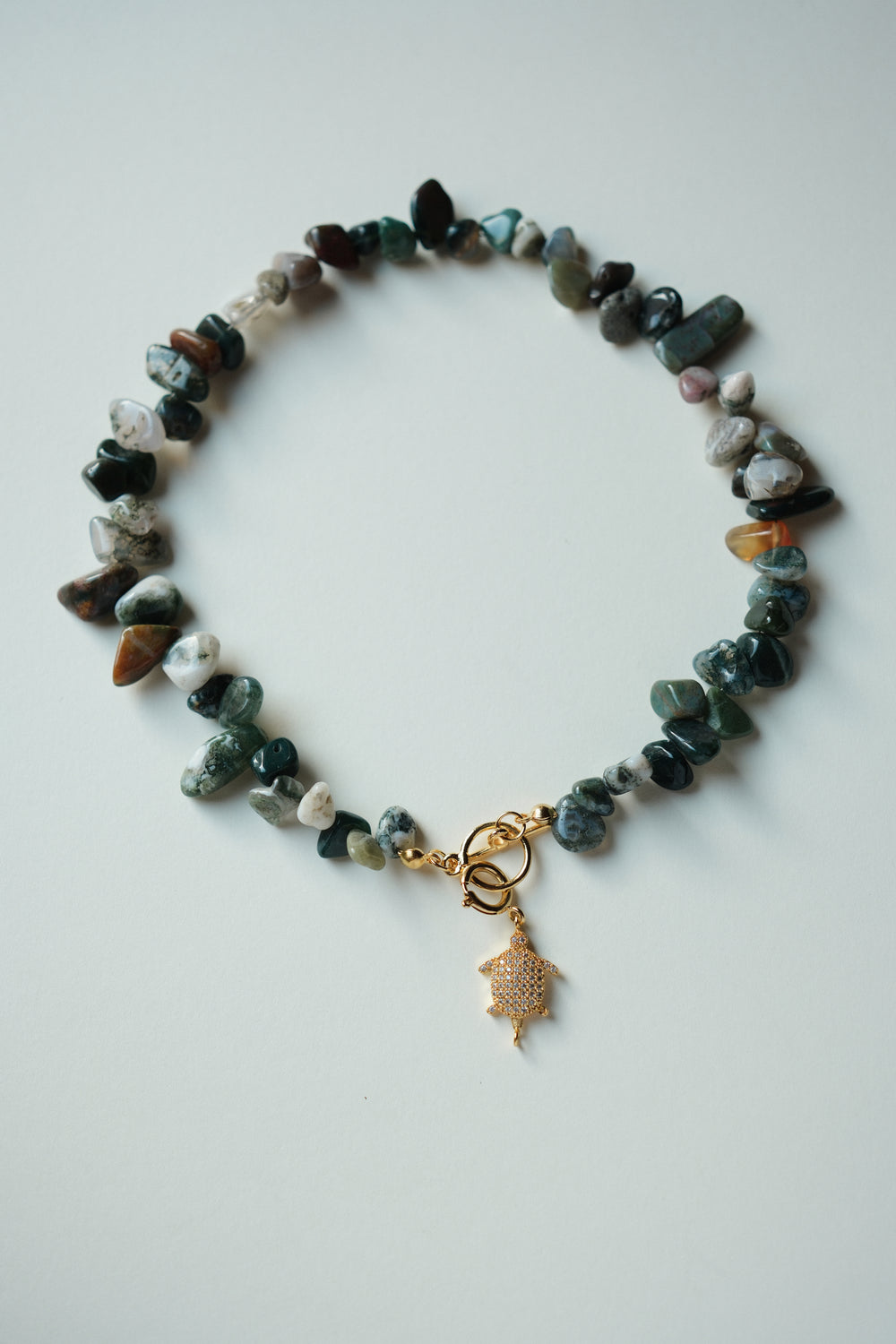 MATIERE ROUGE CORAL NECKLACE
