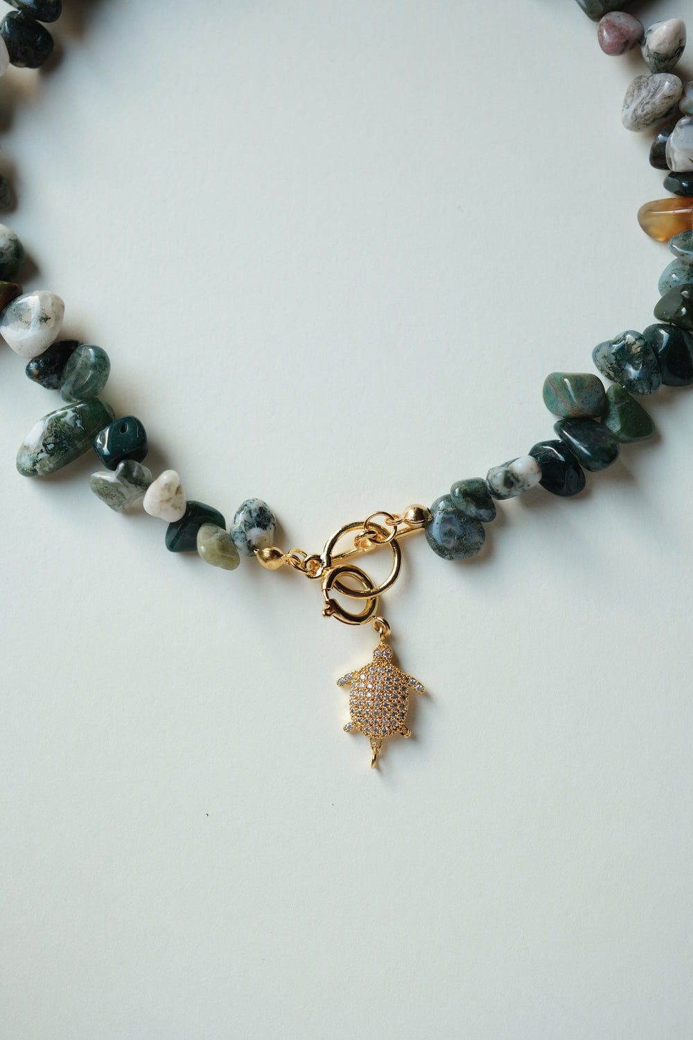 MATIERE ROUGE CORAL NECKLACE