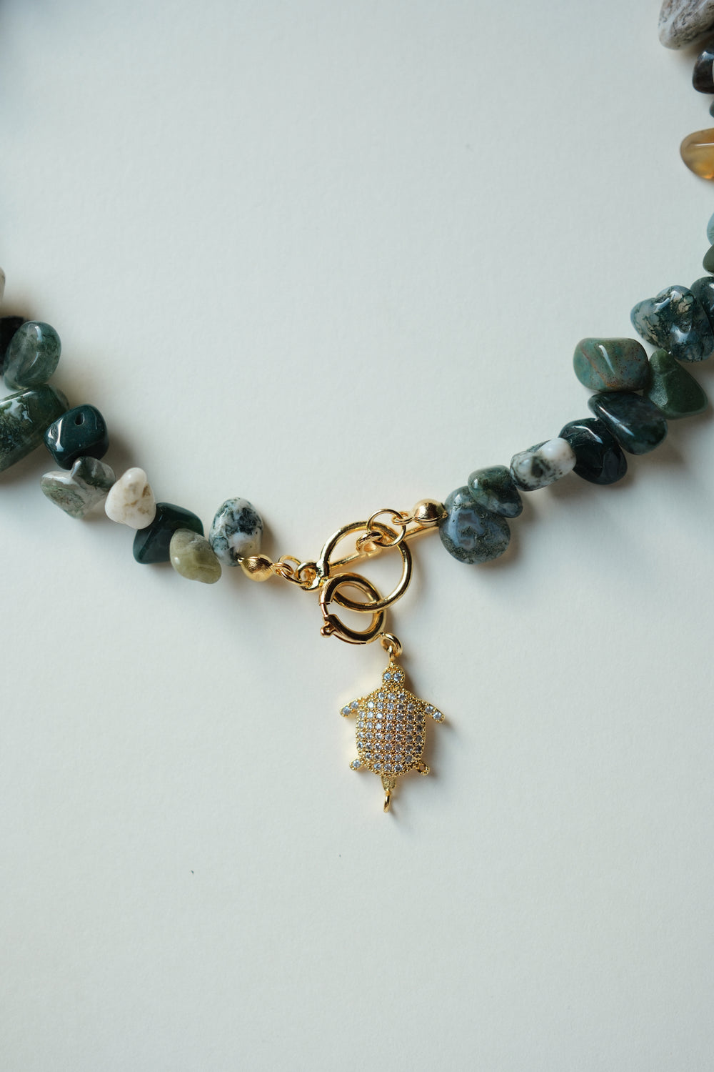 MATIERE ROUGE CORAL NECKLACE
