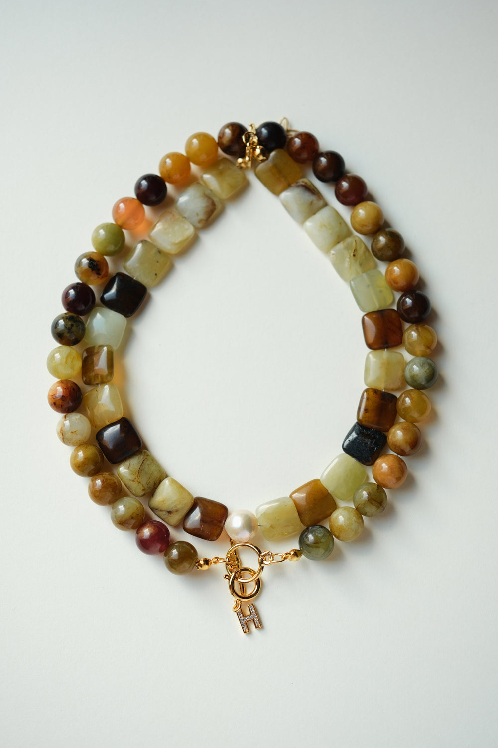 MATIERE ROUGE CORAL NECKLACE