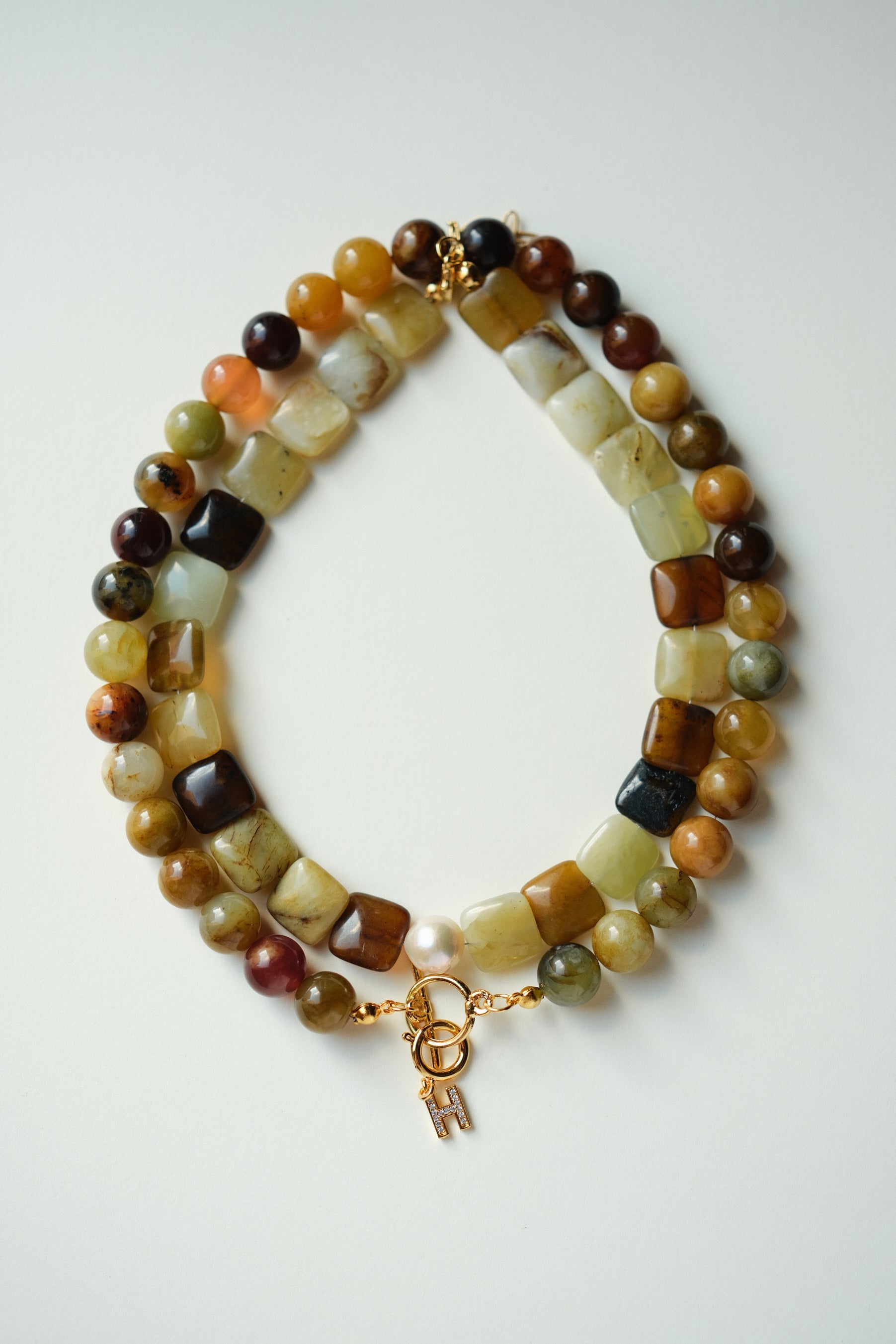 MATIERE ROUGE CORAL NECKLACE