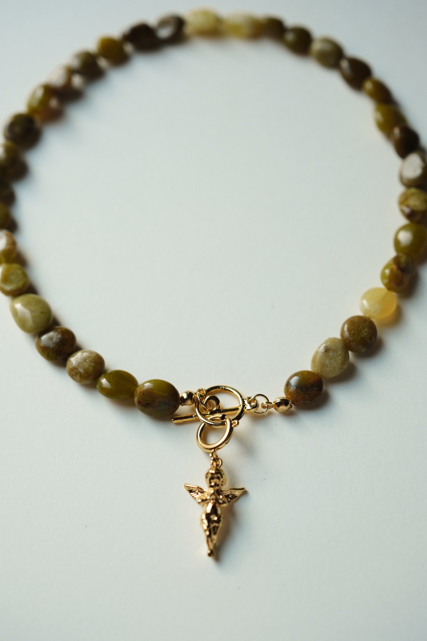 MATIERE ROUGE CORAL NECKLACE
