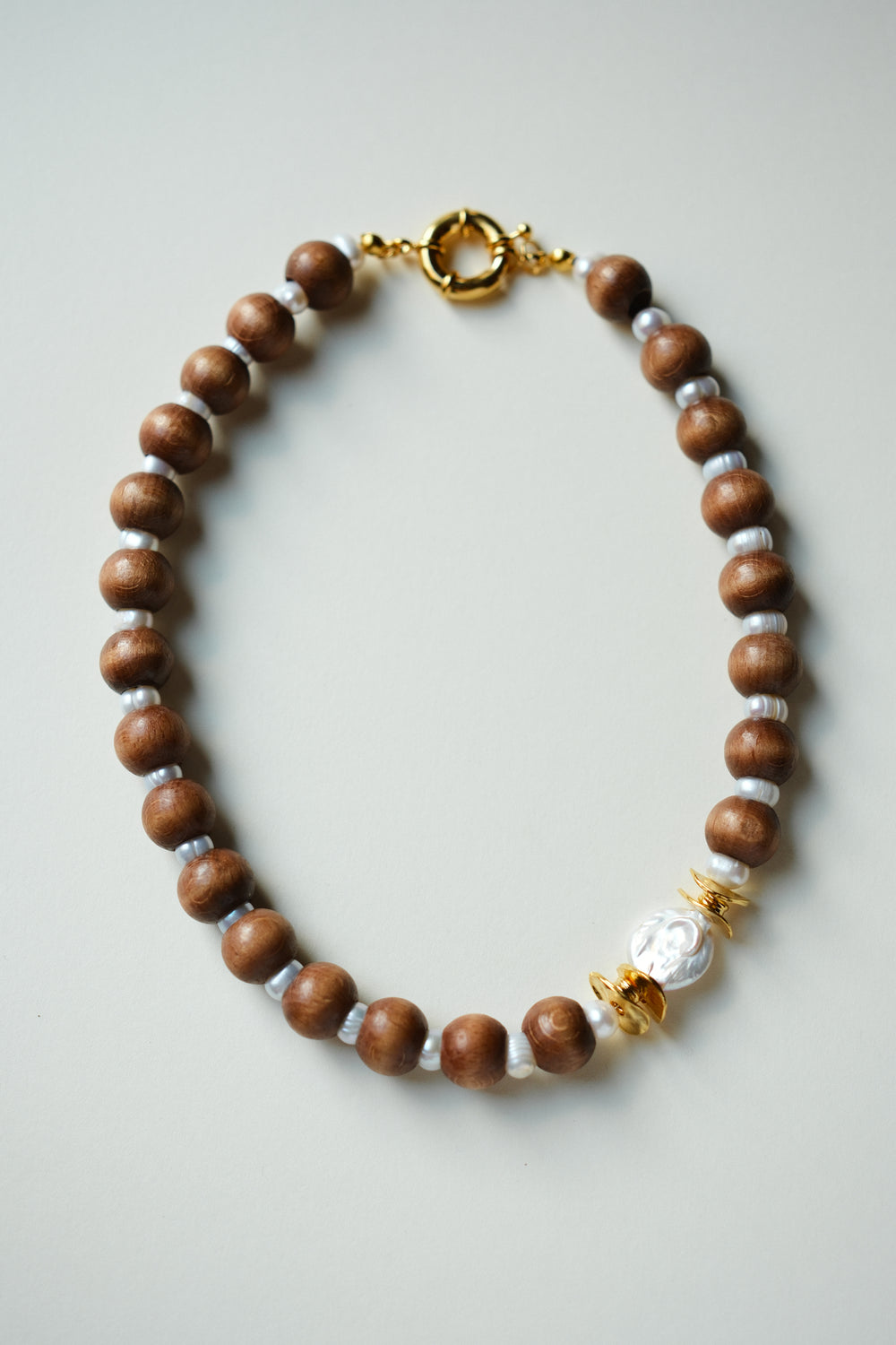 MATIERE ROUGE CORAL NECKLACE
