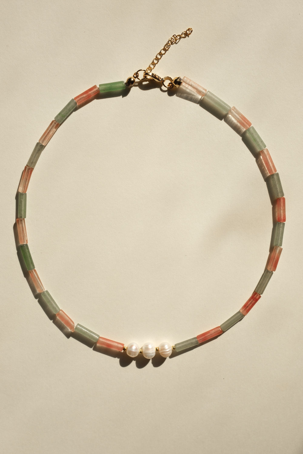 MATIERE ROUGE CORAL NECKLACE