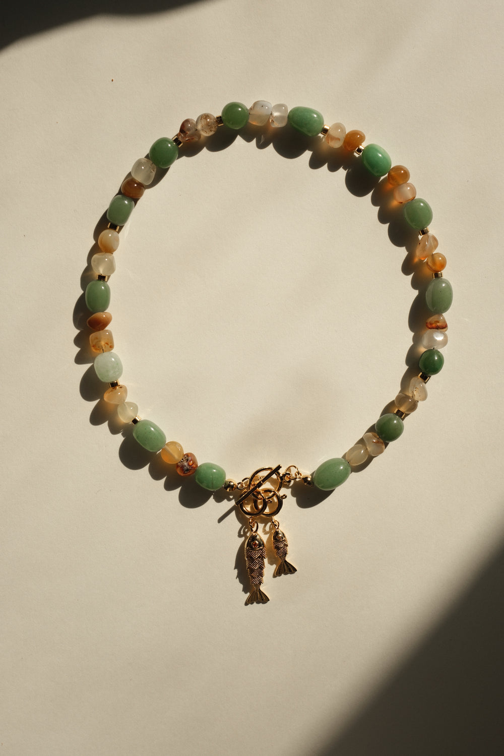 MATIERE ROUGE CORAL NECKLACE
