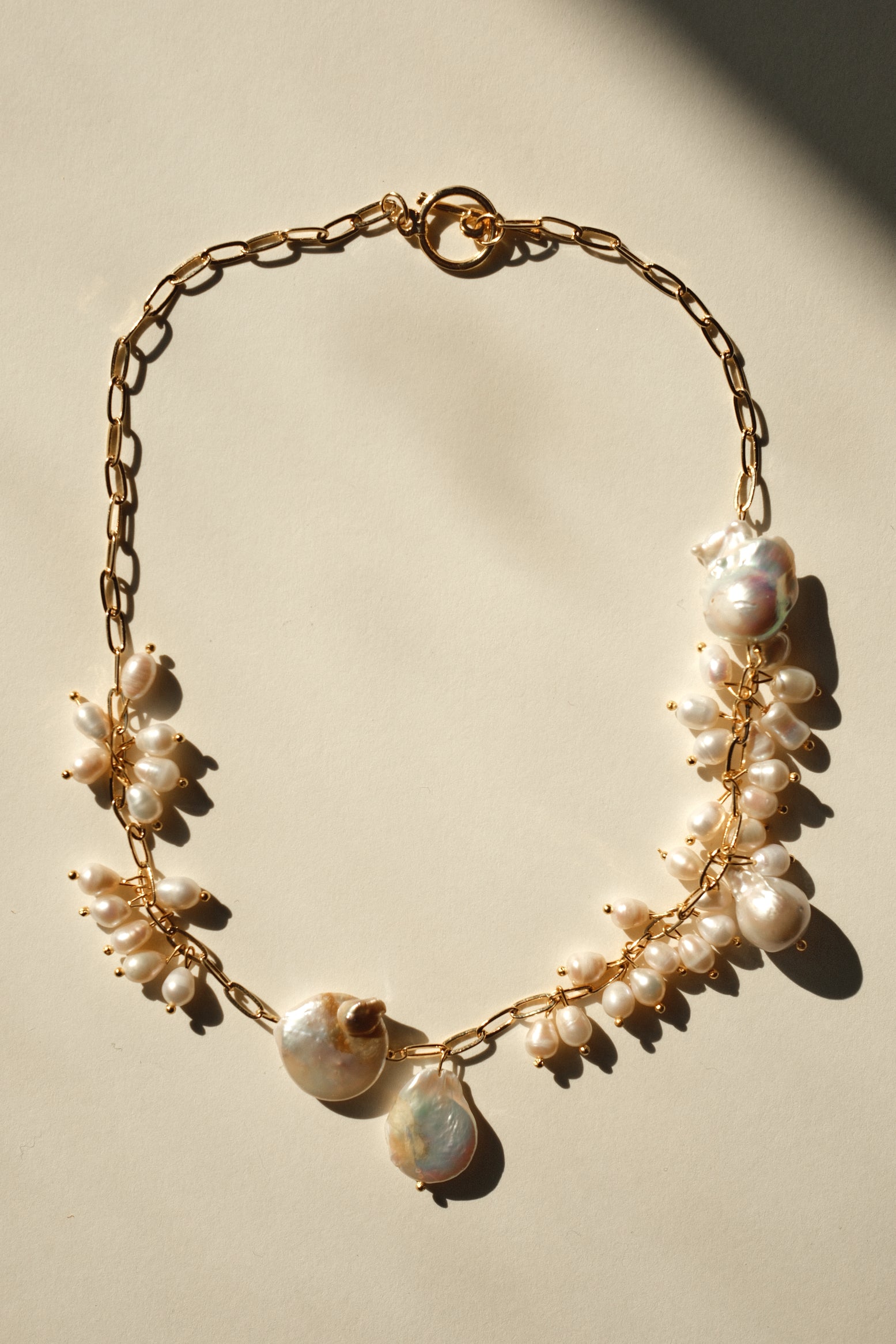 THEMIS BAROQUE PEARL NECKLACE