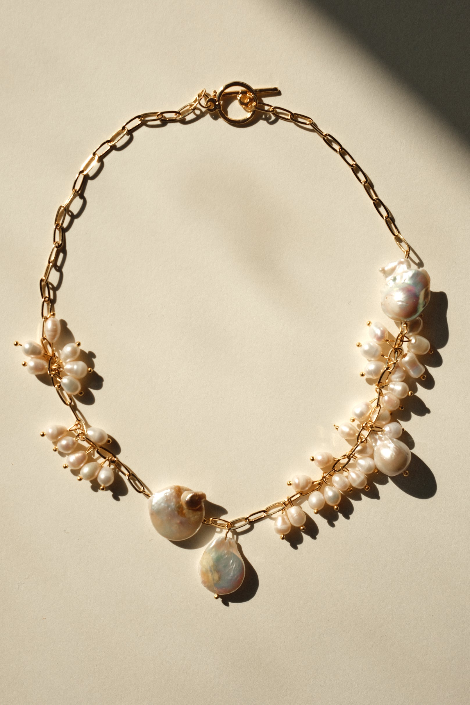 THEMIS BAROQUE PEARL NECKLACE