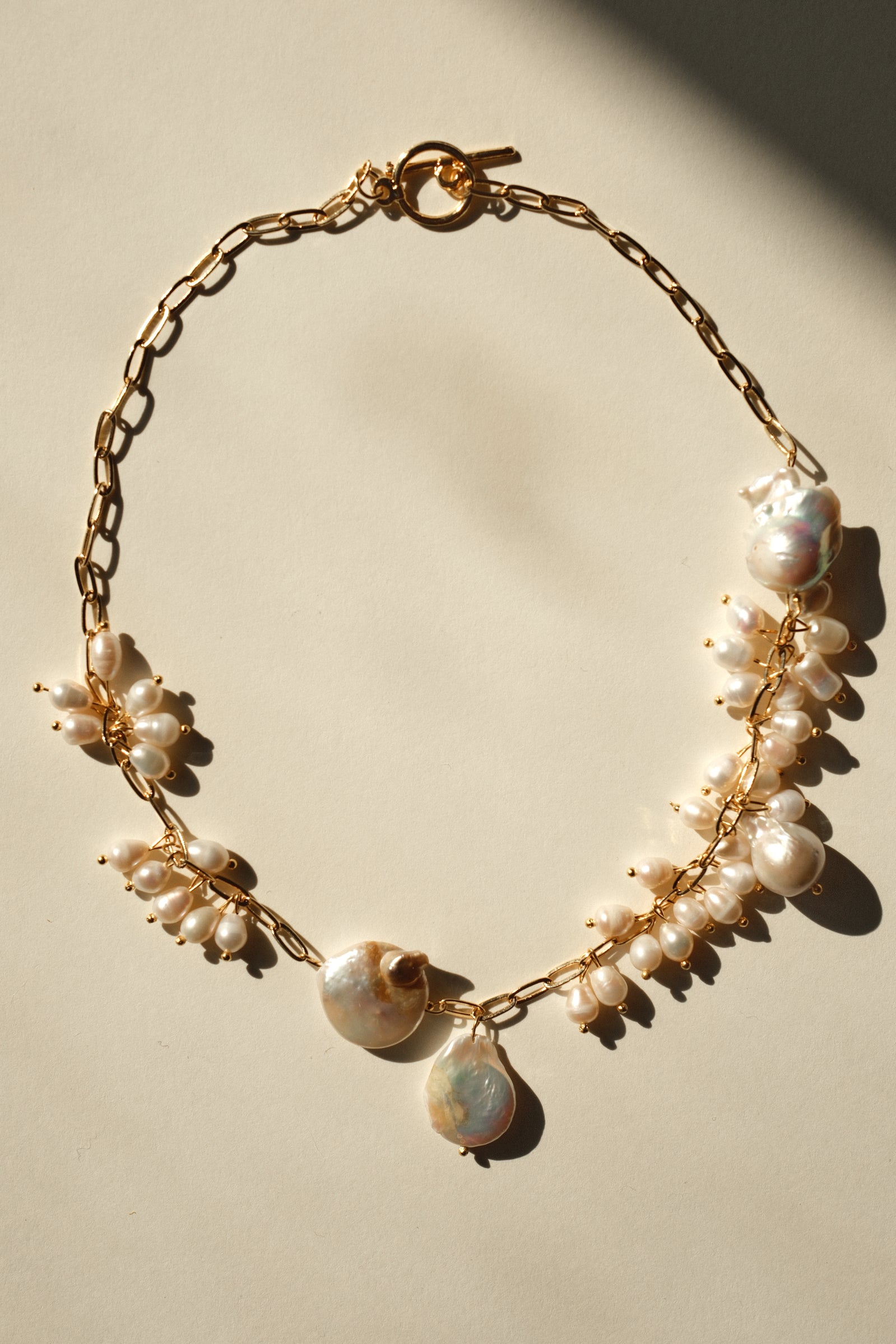 THEMIS BAROQUE PEARL NECKLACE