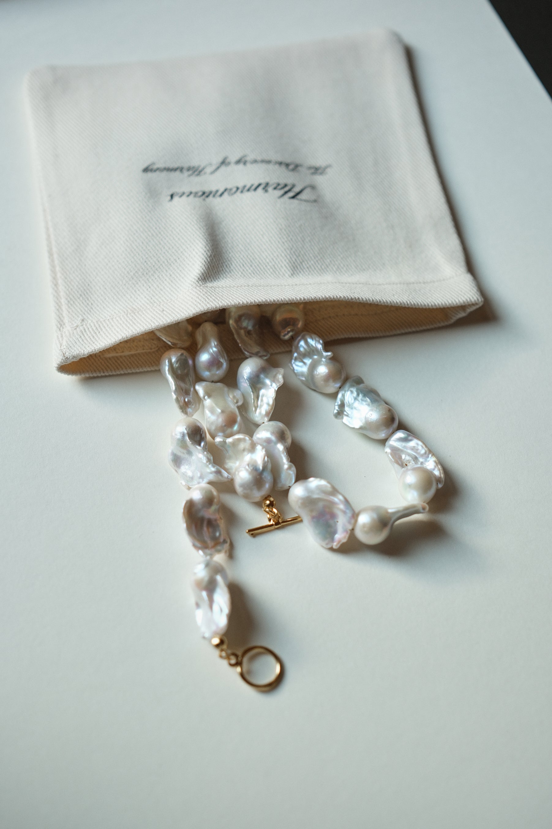 AMPHITRITE BAROQUE PEARL NECKLACE