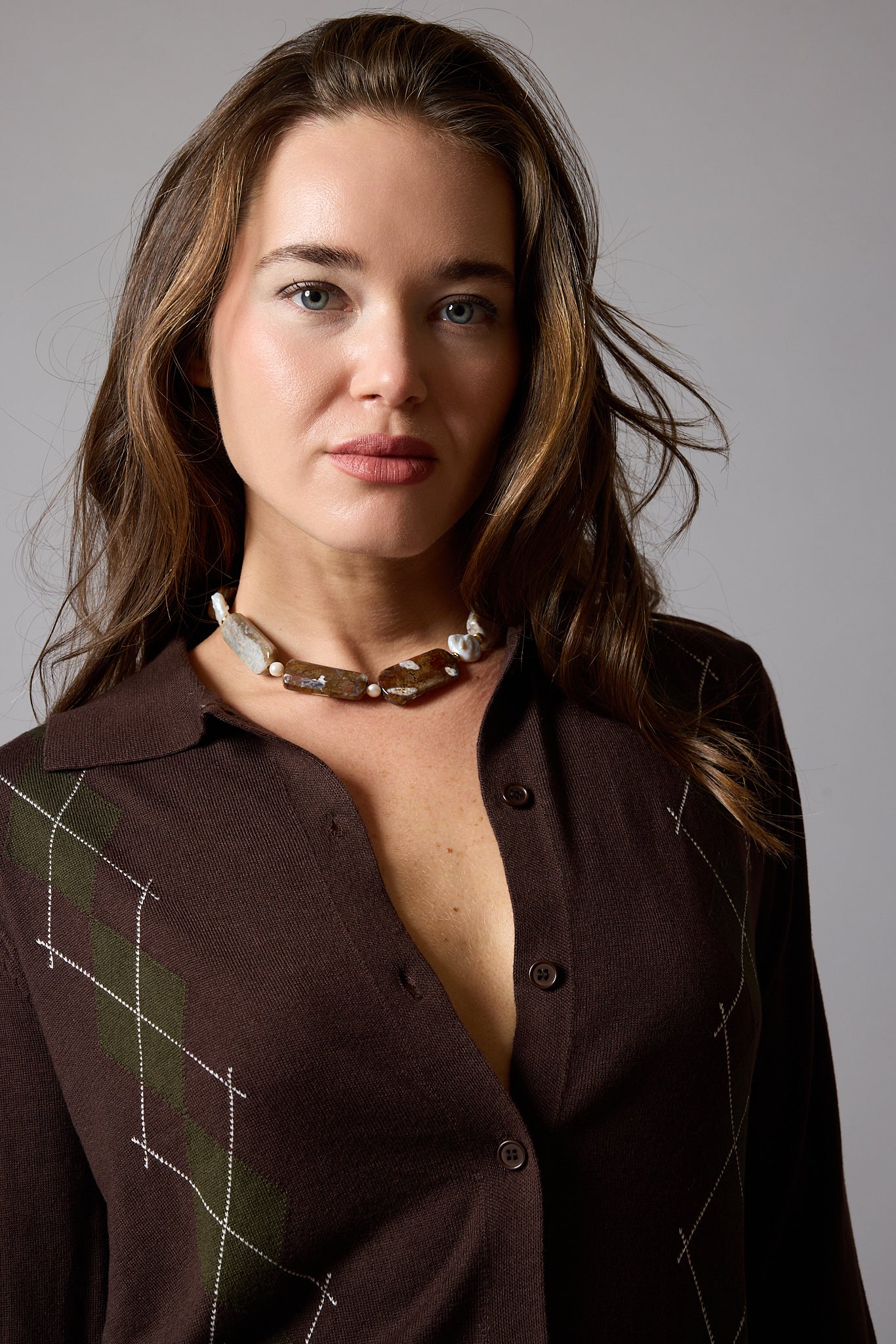 MATIERE ROUGE CORAL NECKLACE