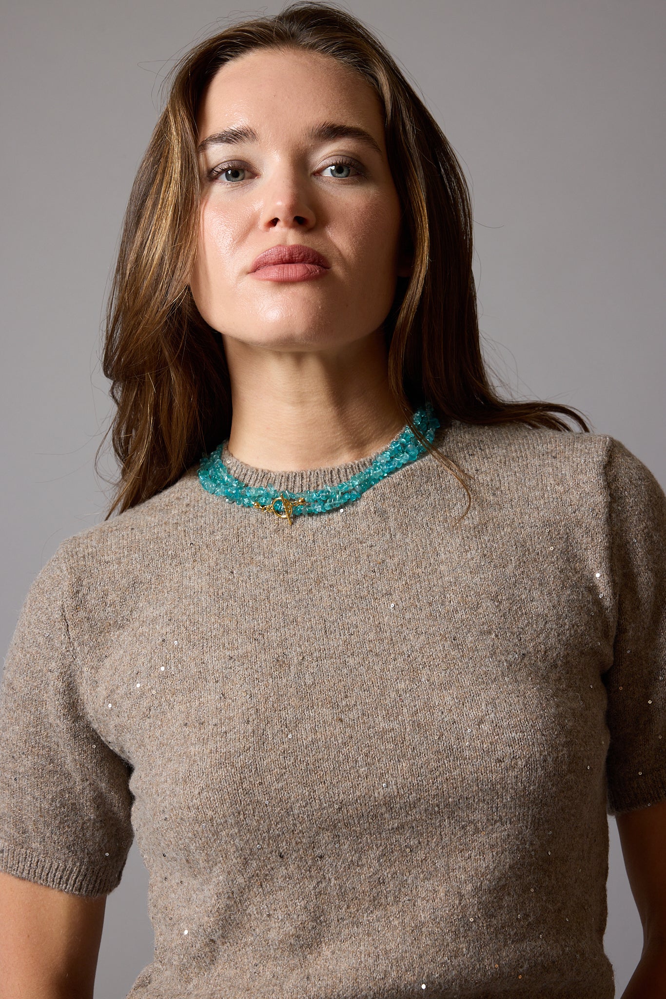 MATIERE ROUGE CORAL NECKLACE