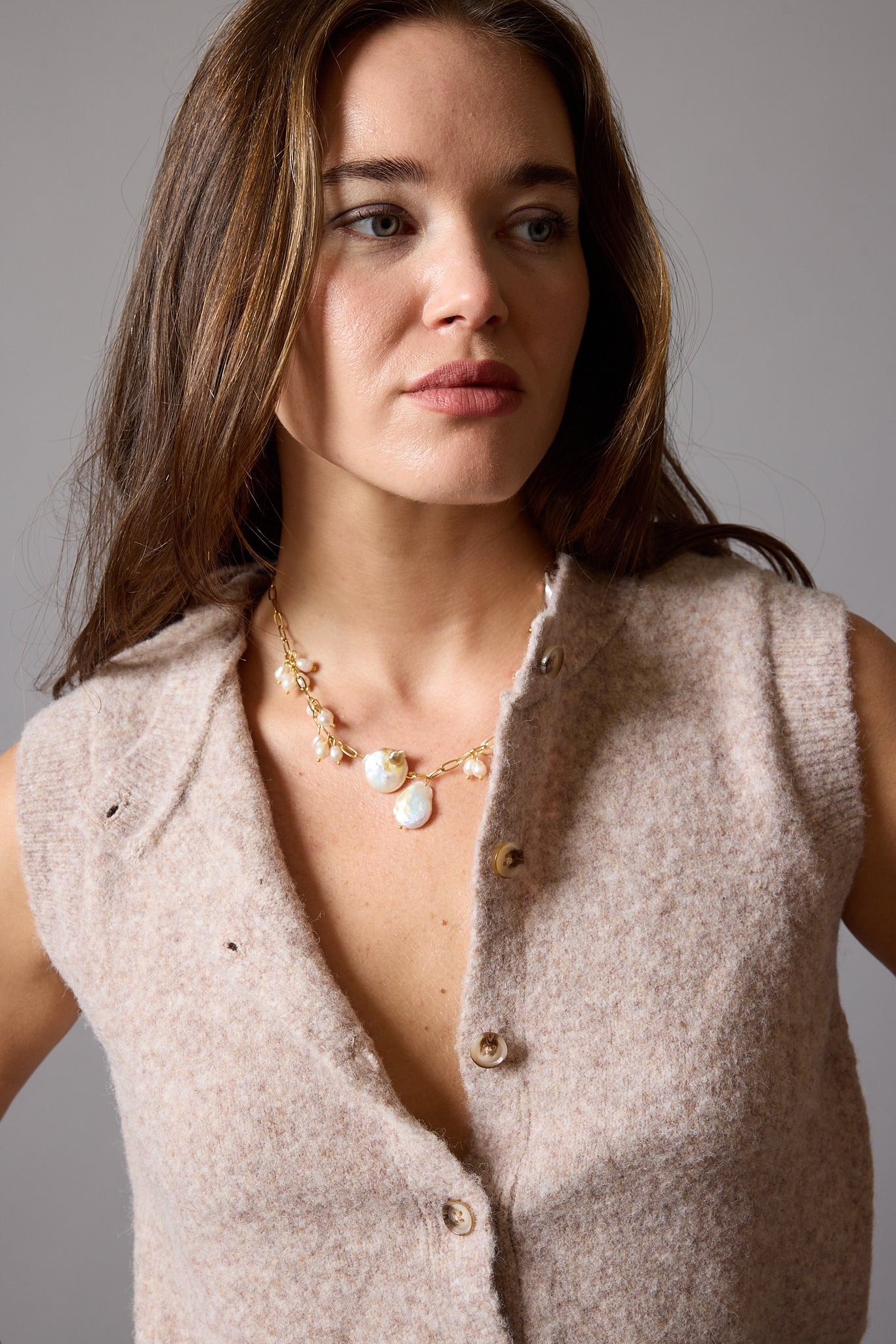 THEMIS BAROK İNCİ KOLYE