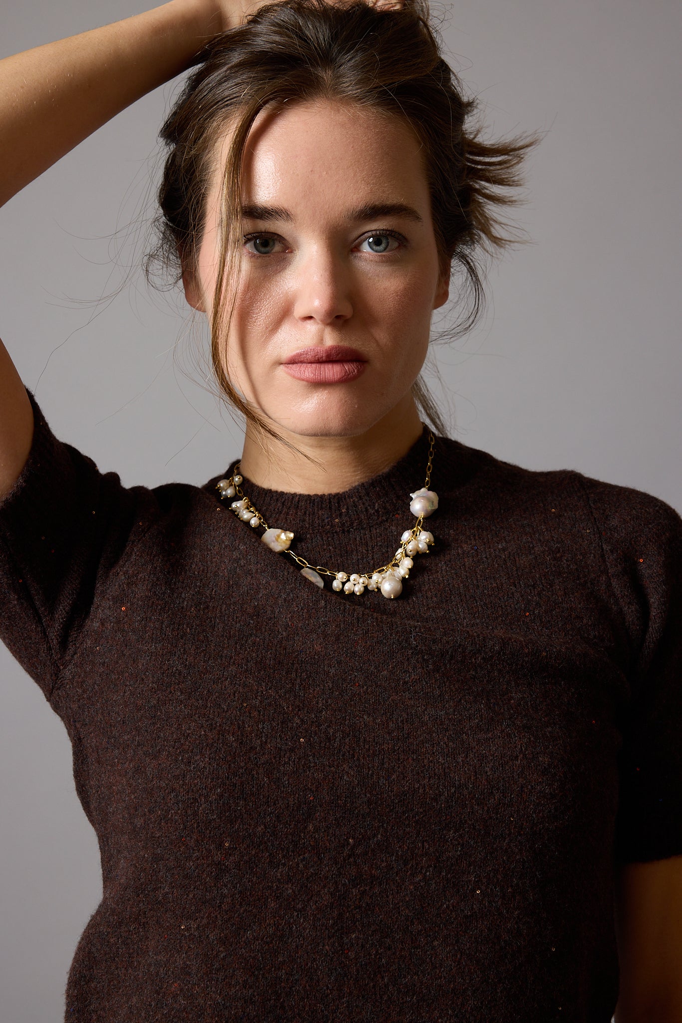 THEMIS BAROK İNCİ KOLYE