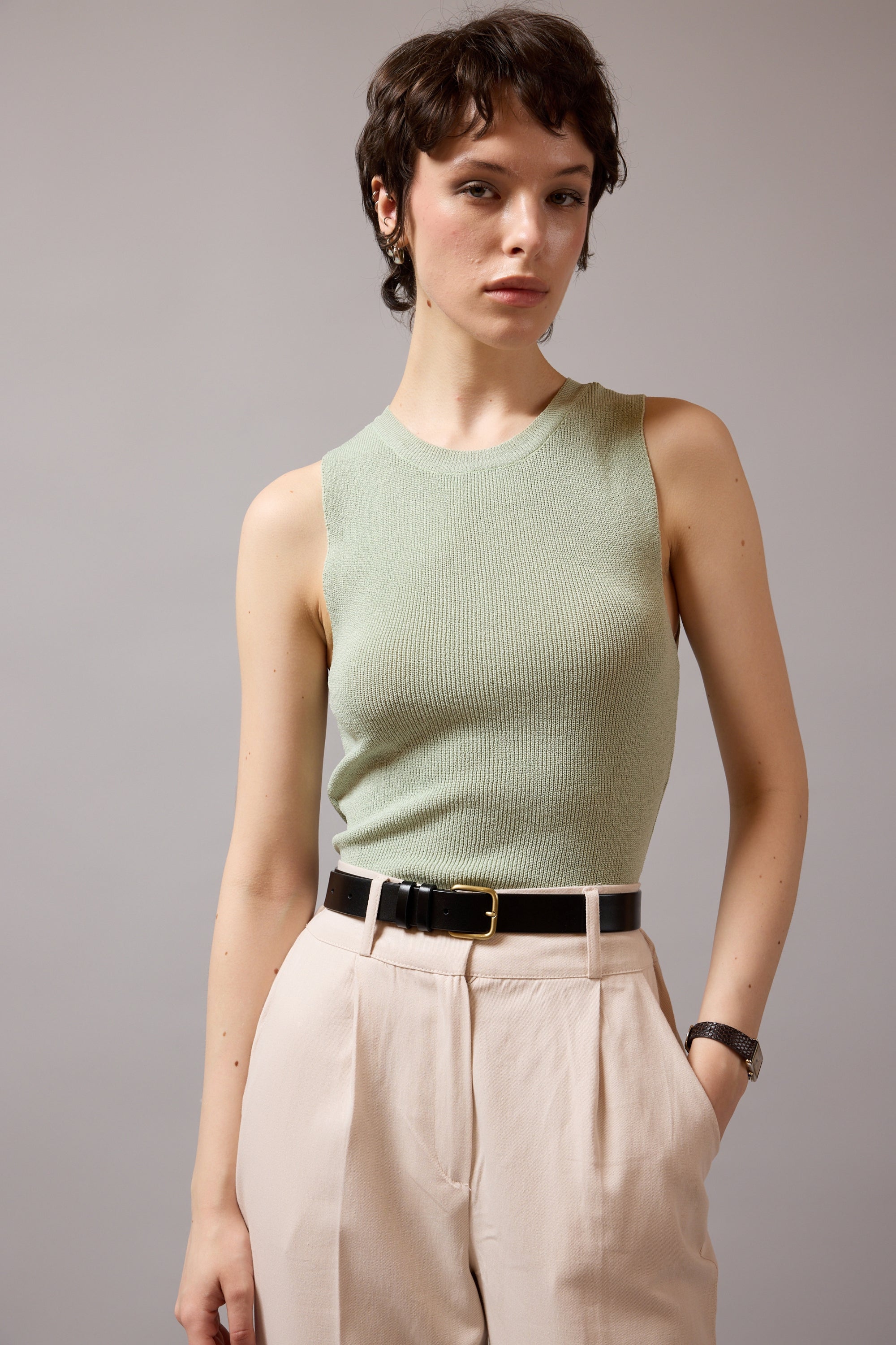 KOLSUZ DOKUMA TRIKO MINT