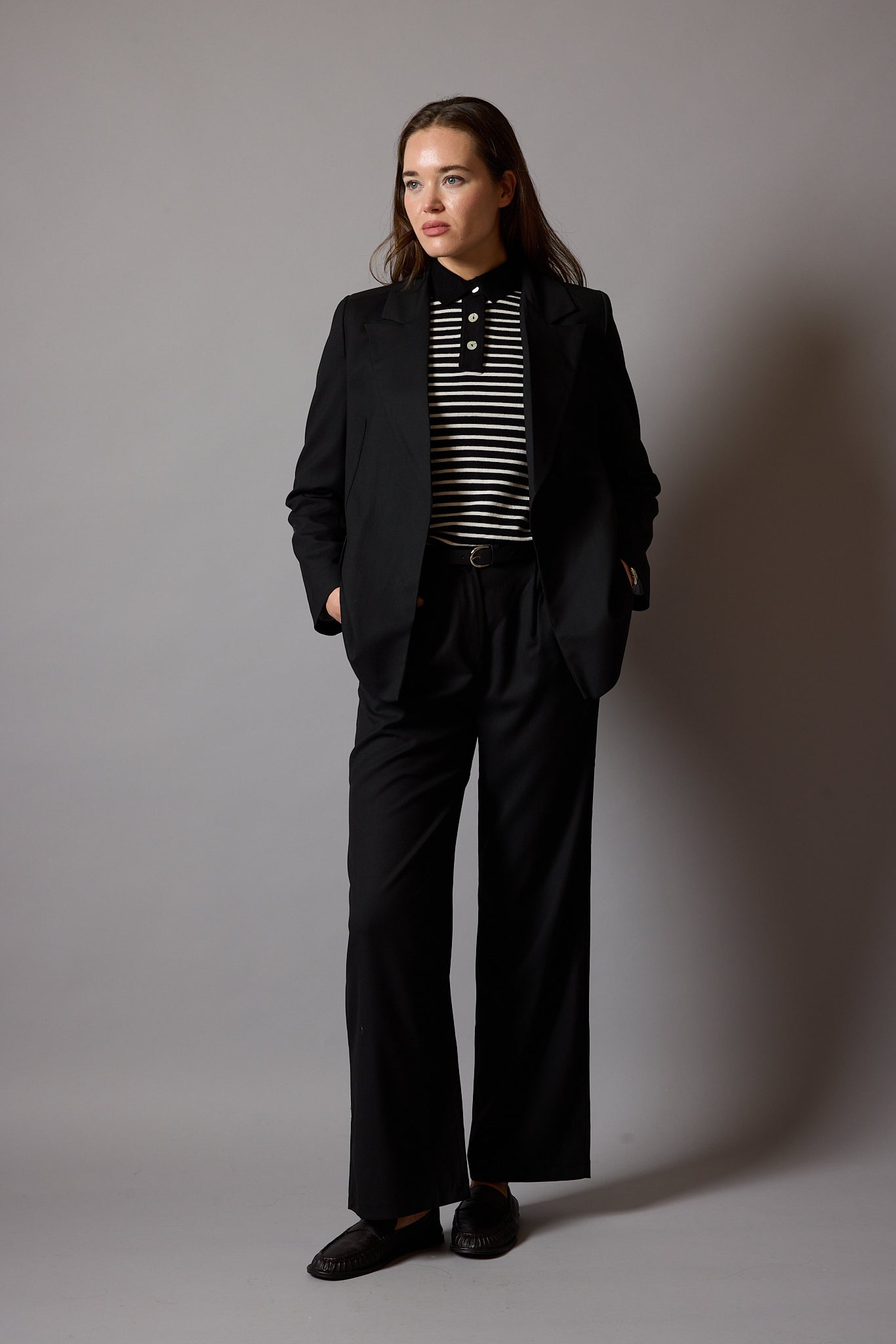 KLASİK KESIM BLAZER CEKET SİYAH