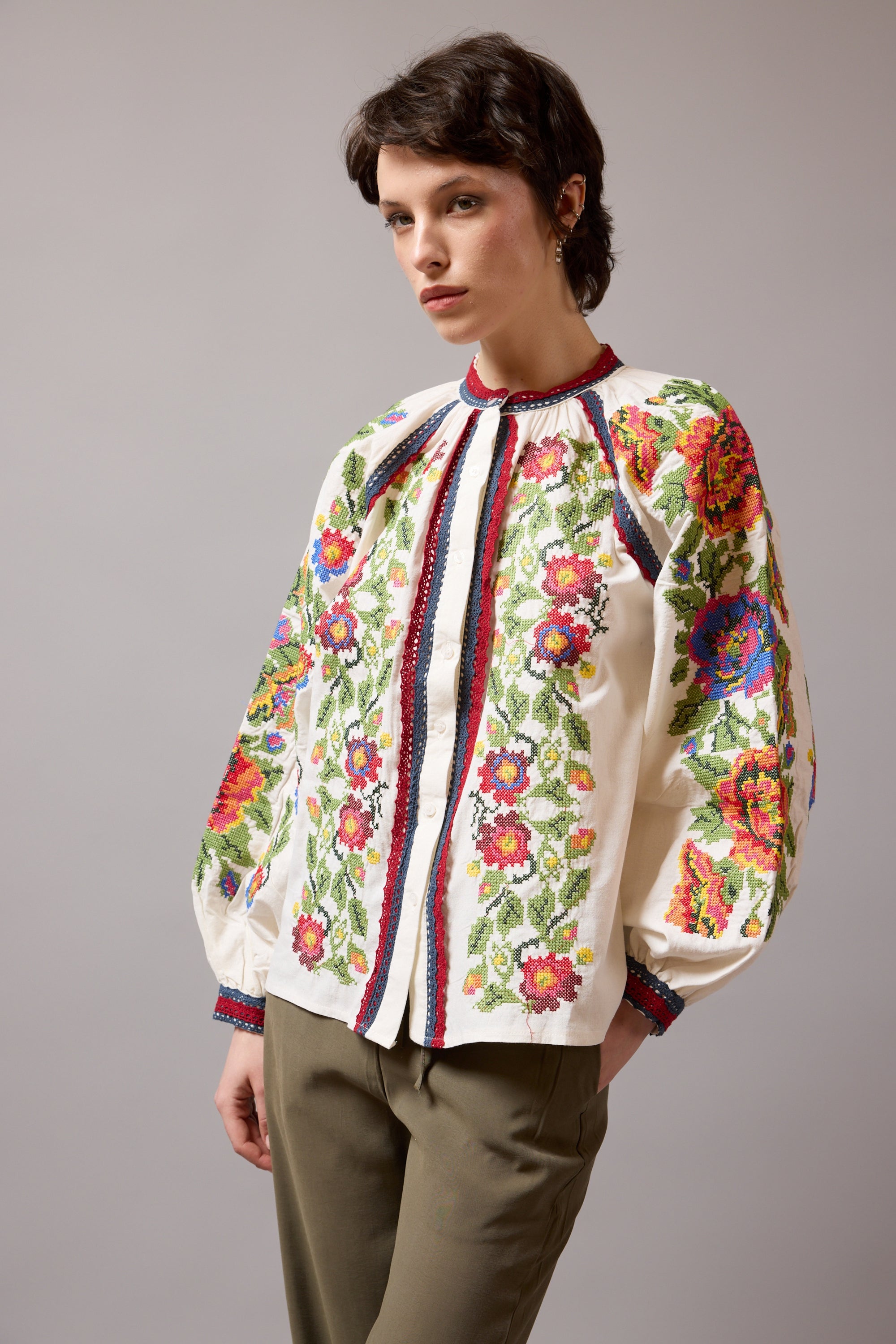 CLAIR DE ROSE NAKISLI GOMLEK