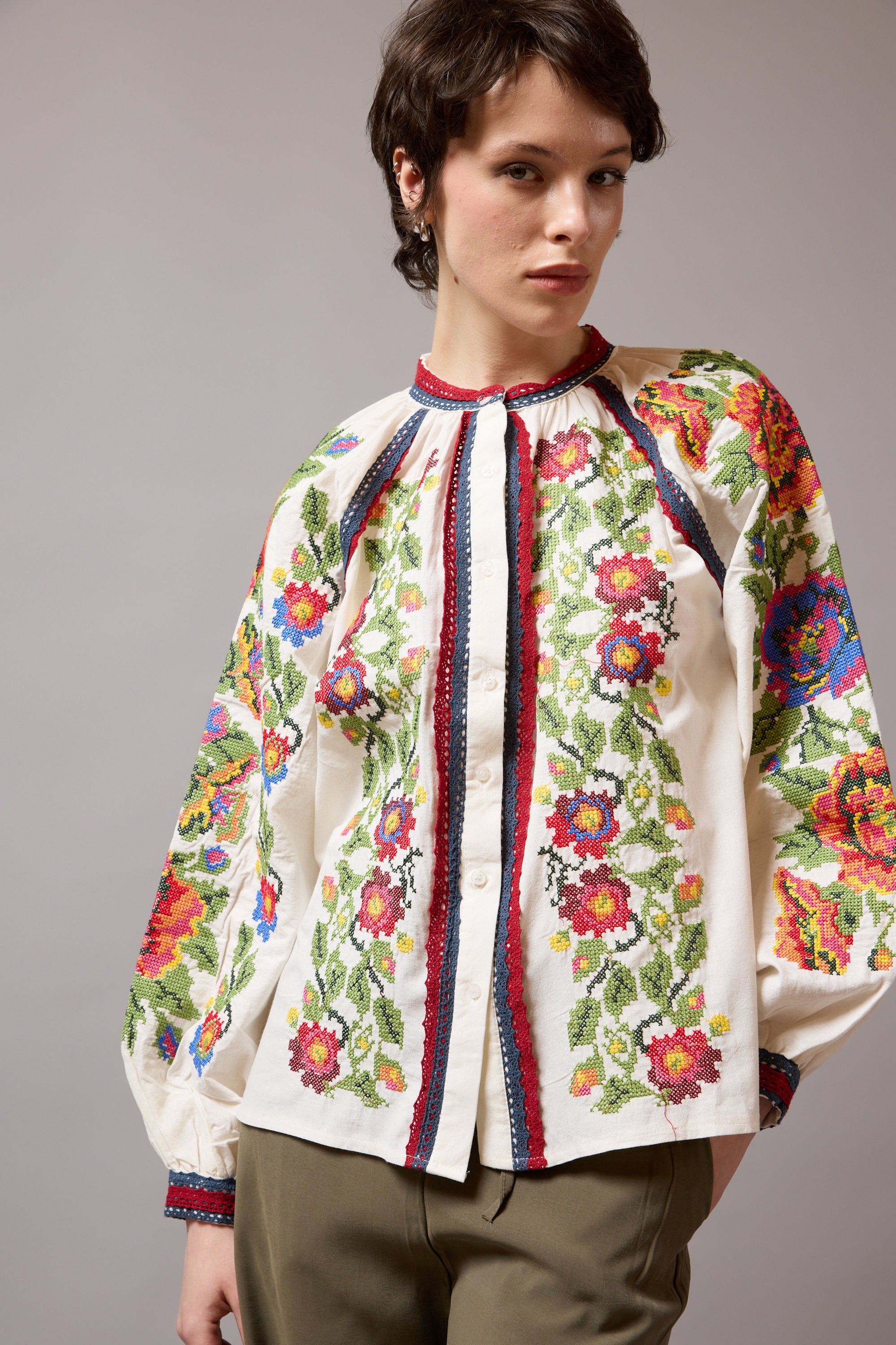 CLAIR DE ROSE NAKISLI GOMLEK