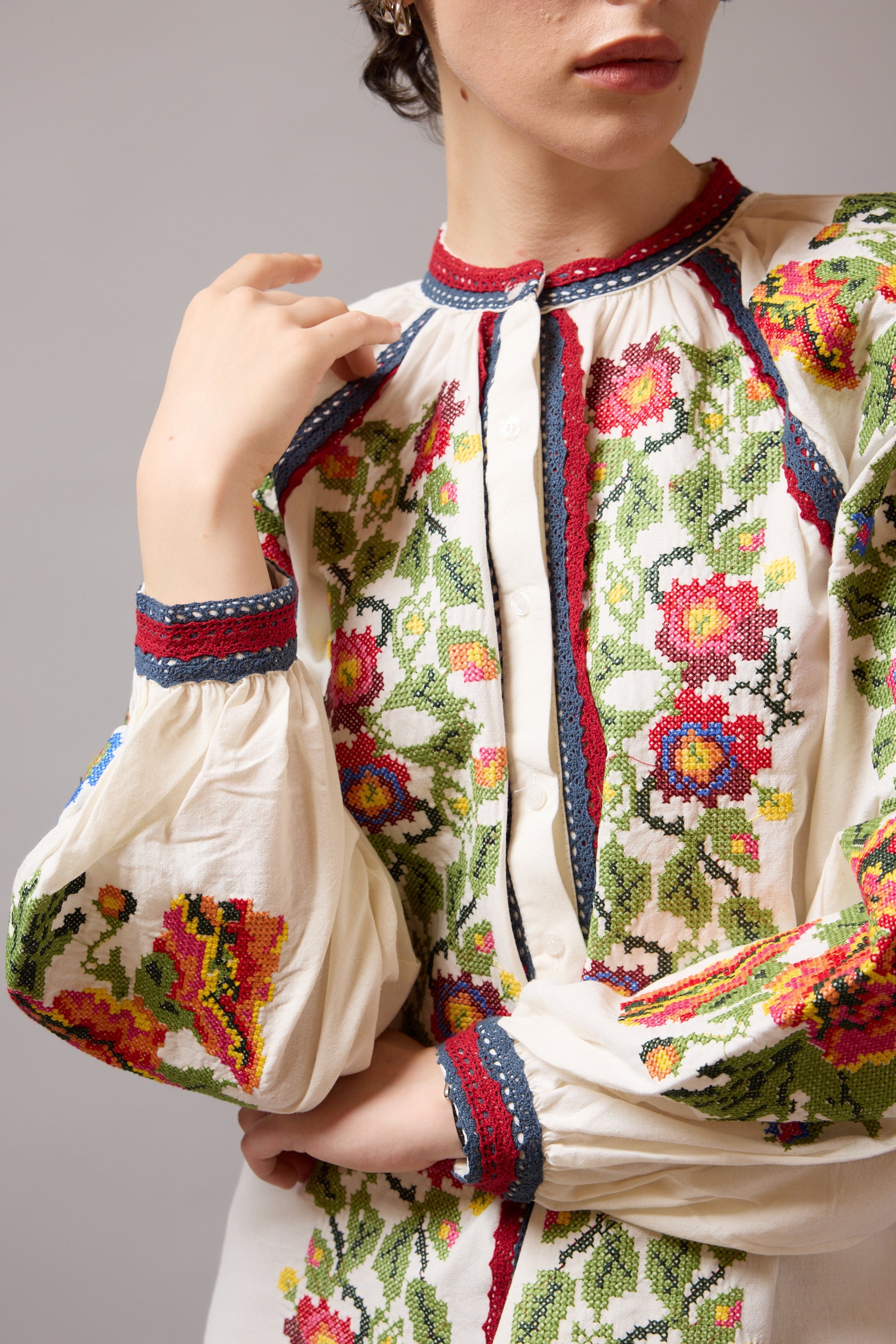 CLAIR DE ROSE NAKISLI GOMLEK