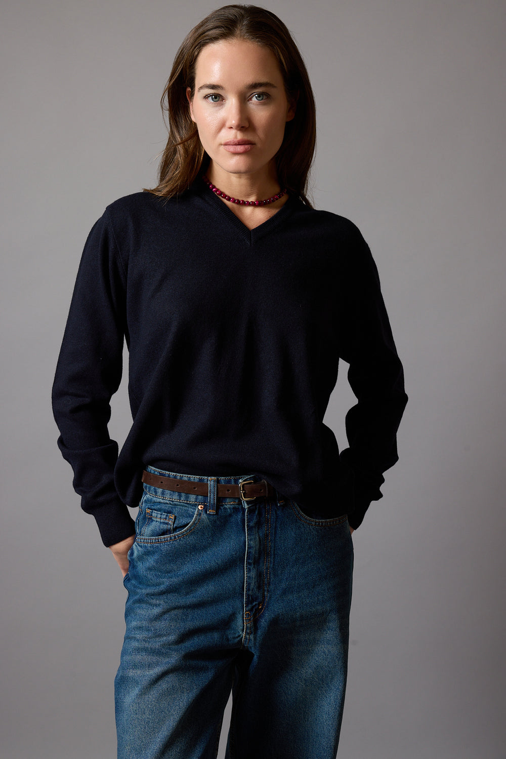 YUN V YAKA UNISEX KAZAK LACIVERT