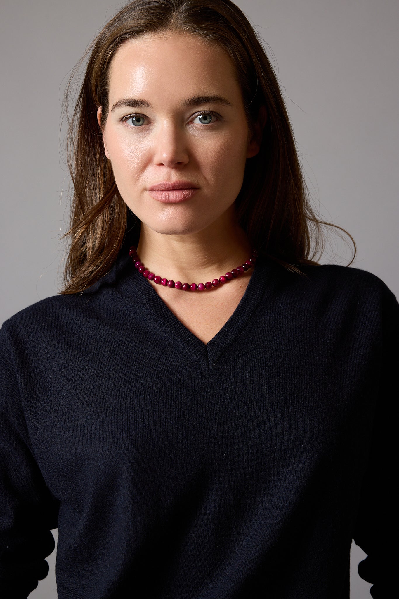 ROSE SAUVAGE KOLYE