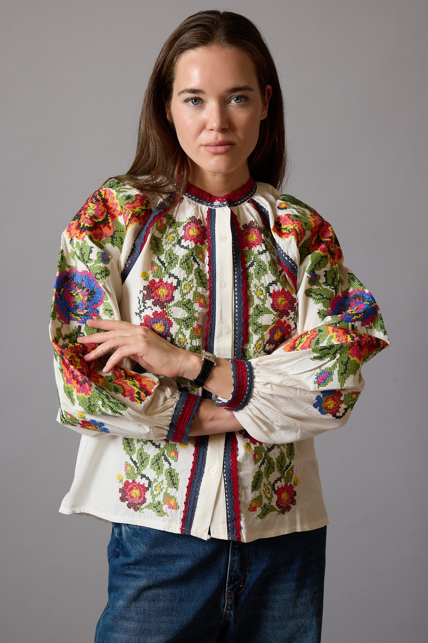 CLAIR DE ROSE NAKISLI GOMLEK