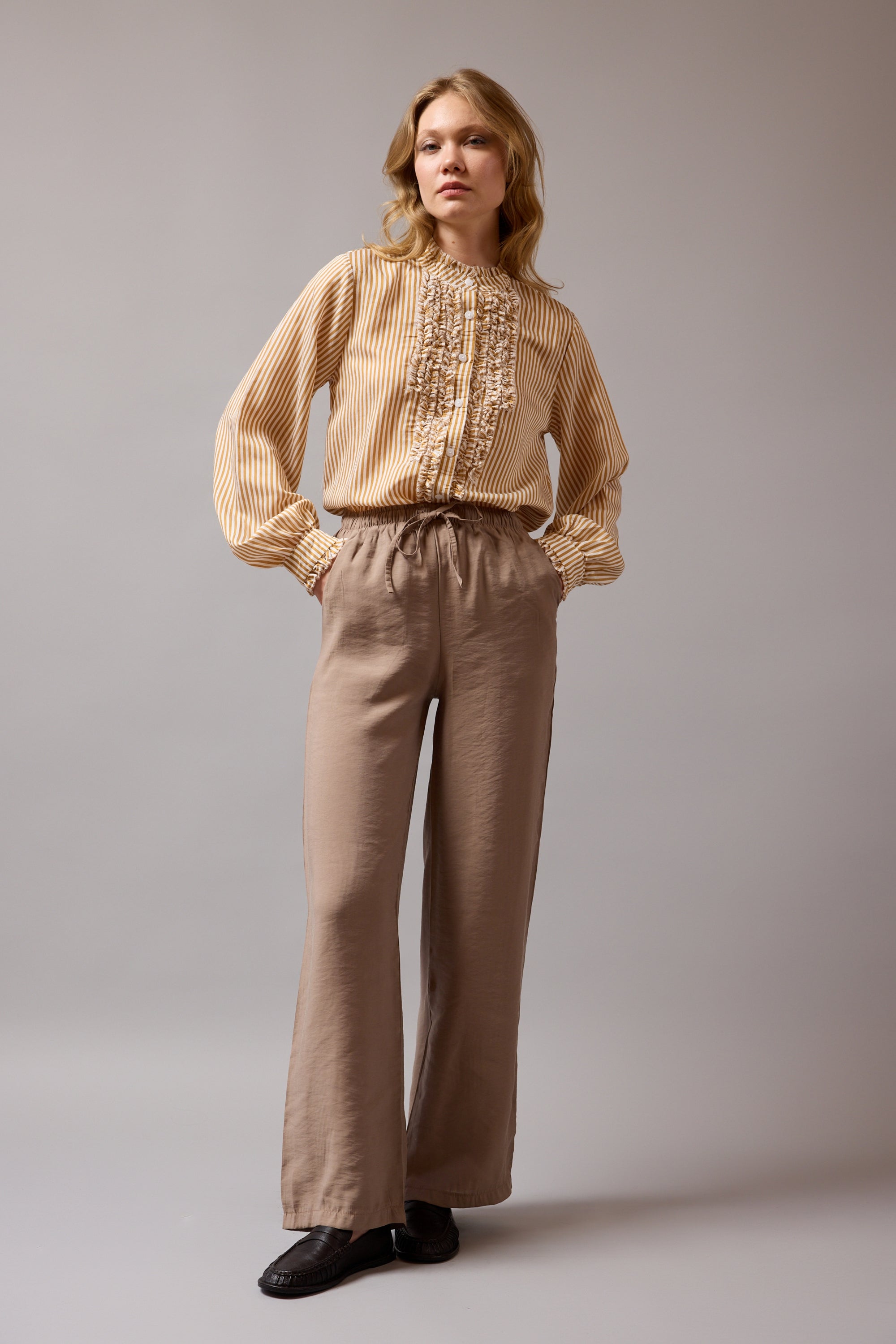 FLEUR FIRFIRLI GOMLEK YELLOW
