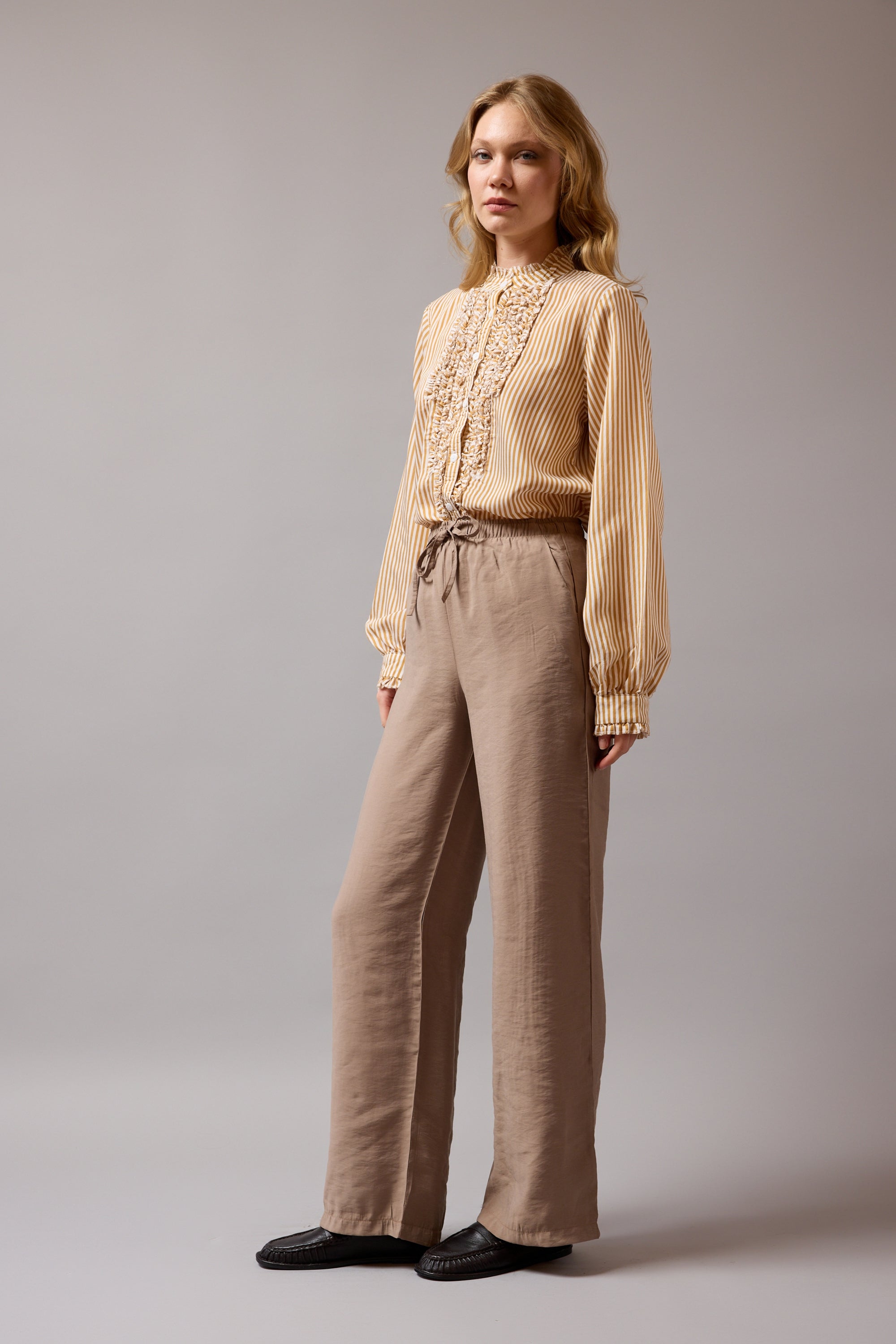 FLEUR FIRFIRLI GOMLEK YELLOW