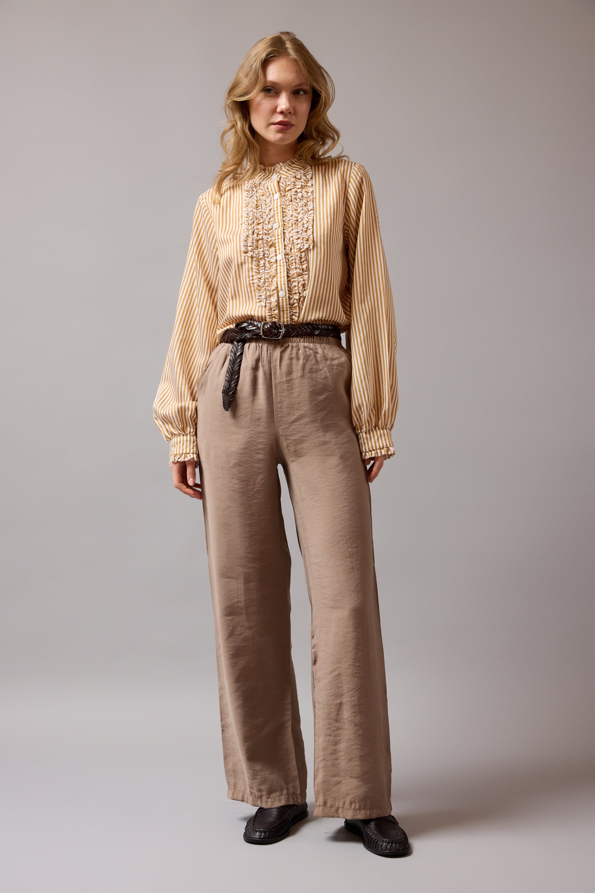 FLEUR FIRFIRLI GOMLEK YELLOW