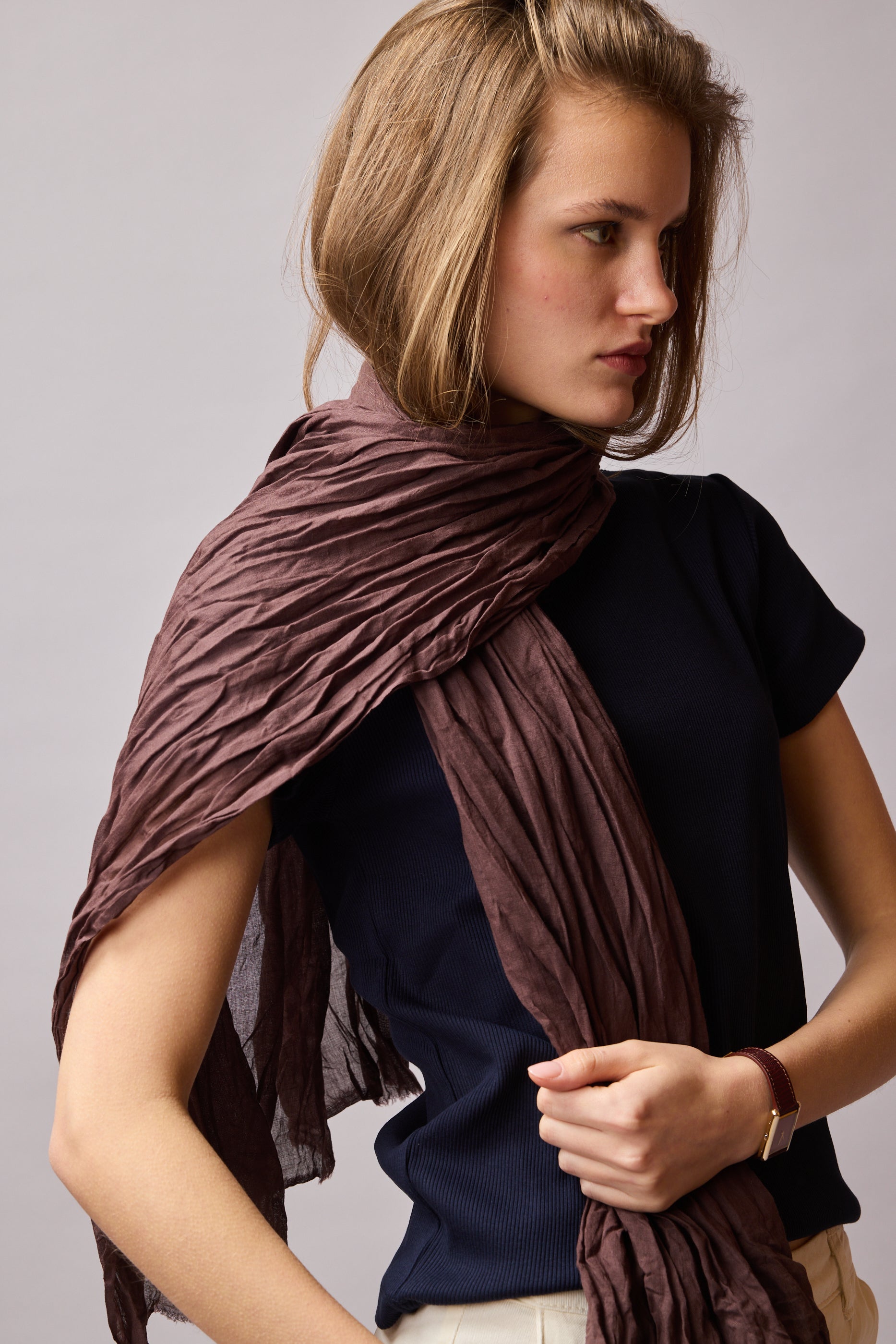 MOCHA ORGANIK PAMUK HANDMADE SAL