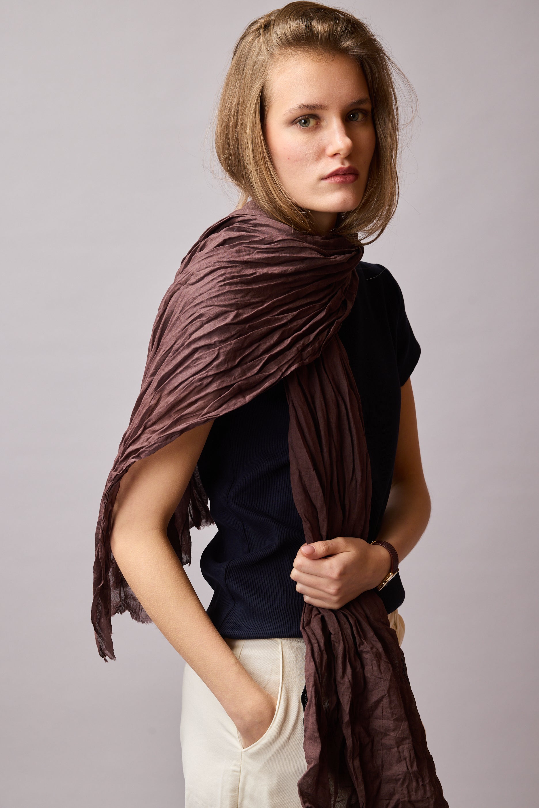 MOCHA ORGANIK PAMUK HANDMADE SAL